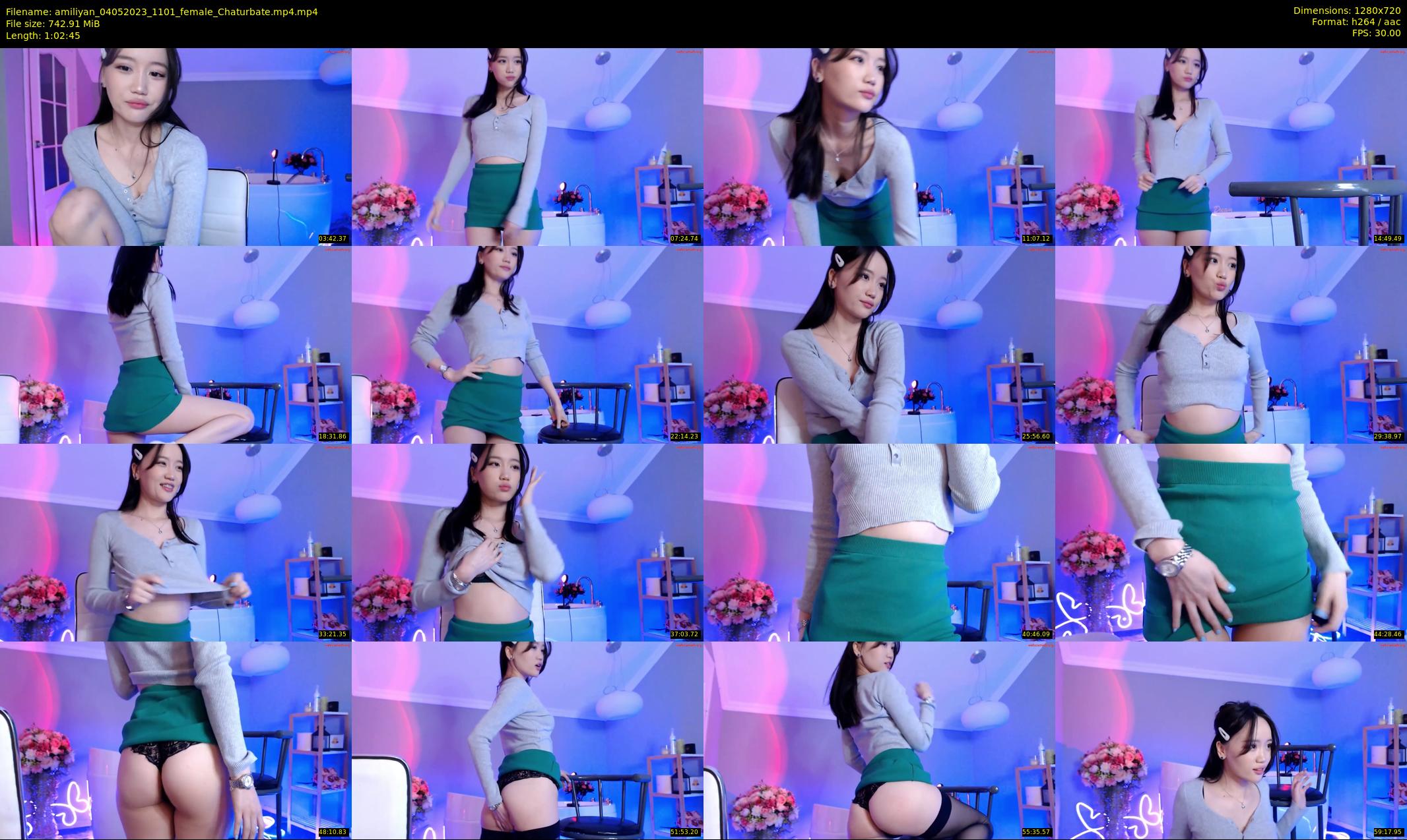 amiliyan — 63 minute Chaturbate female cam show recording, 720p, May 4, 2023