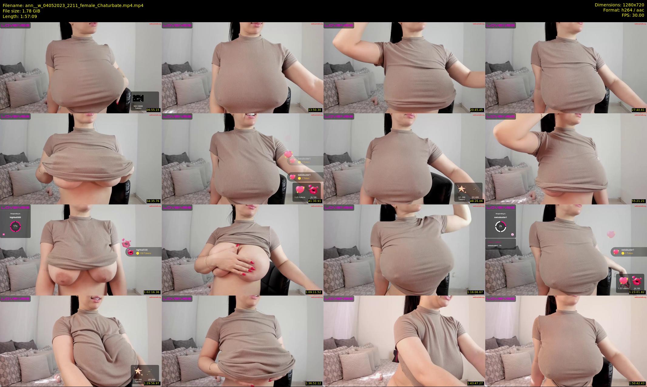 ann__w — 118 minute Chaturbate female cam show recording, 720p, May 4, 2023