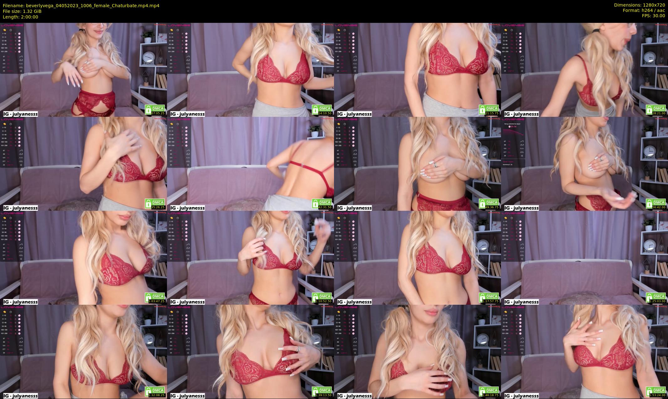beverlyvega — 120 minute Chaturbate couple cam show recording, 720p, May 4, 2023
