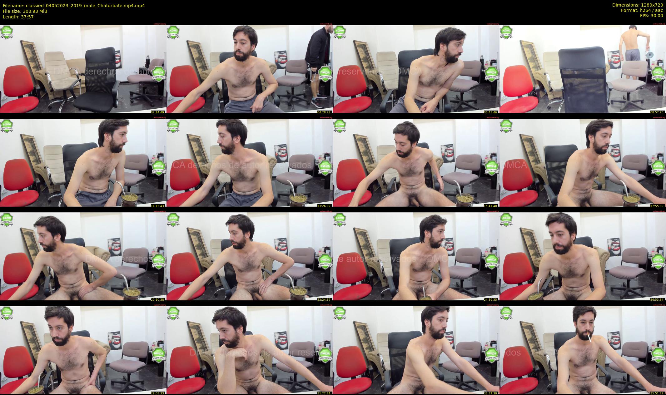 classied — 38 minute Chaturbate male cam show recording, 720p, May 4, 2023