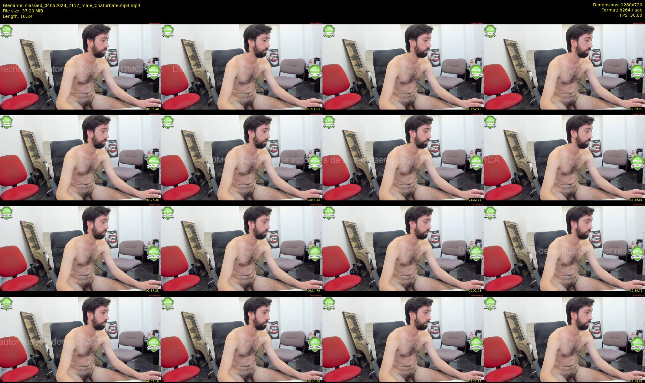 classied — 11 minute Chaturbate male cam show recording, 720p, May 4, 2023