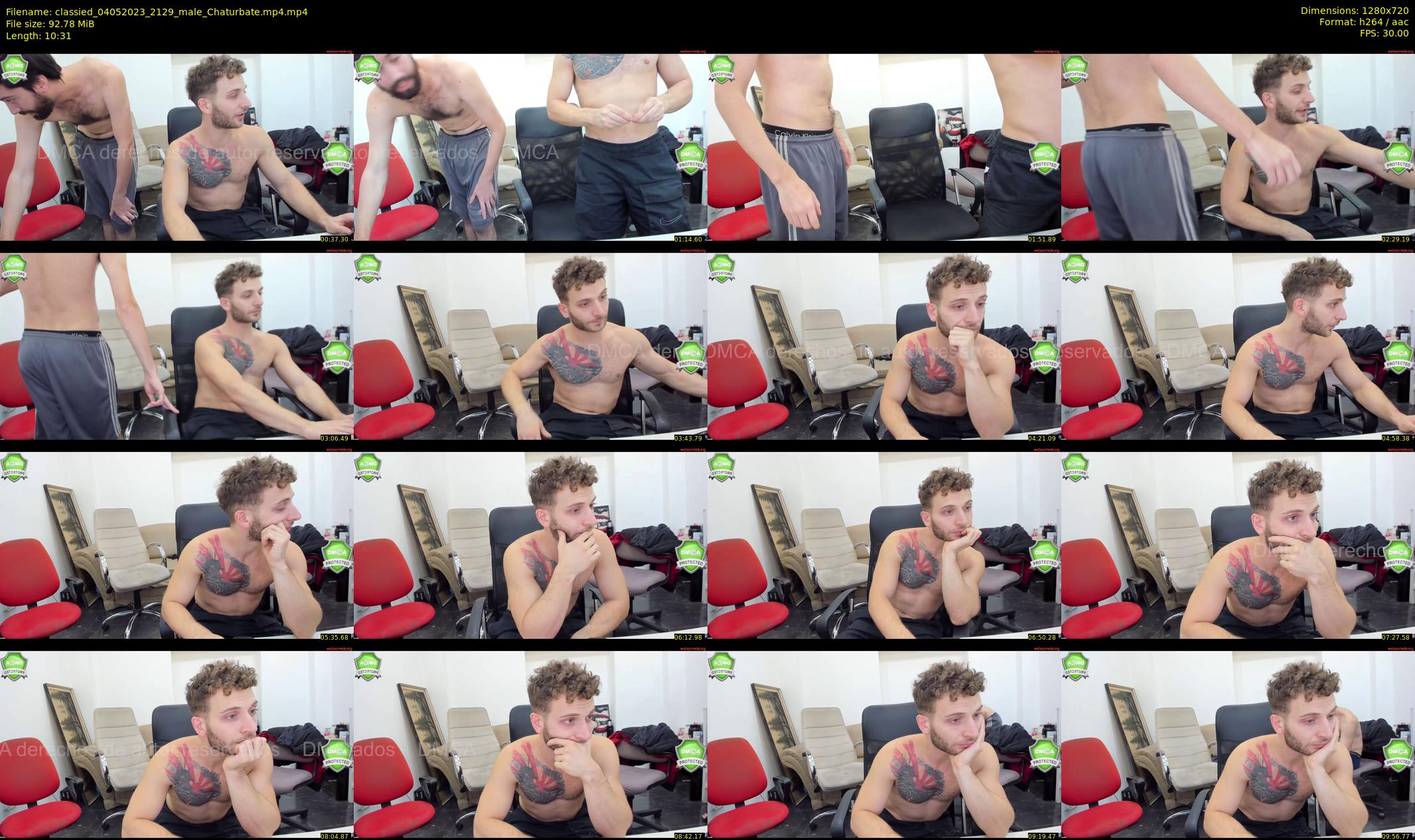 classied — 11 minute Chaturbate male cam show recording, 720p, May 4, 2023