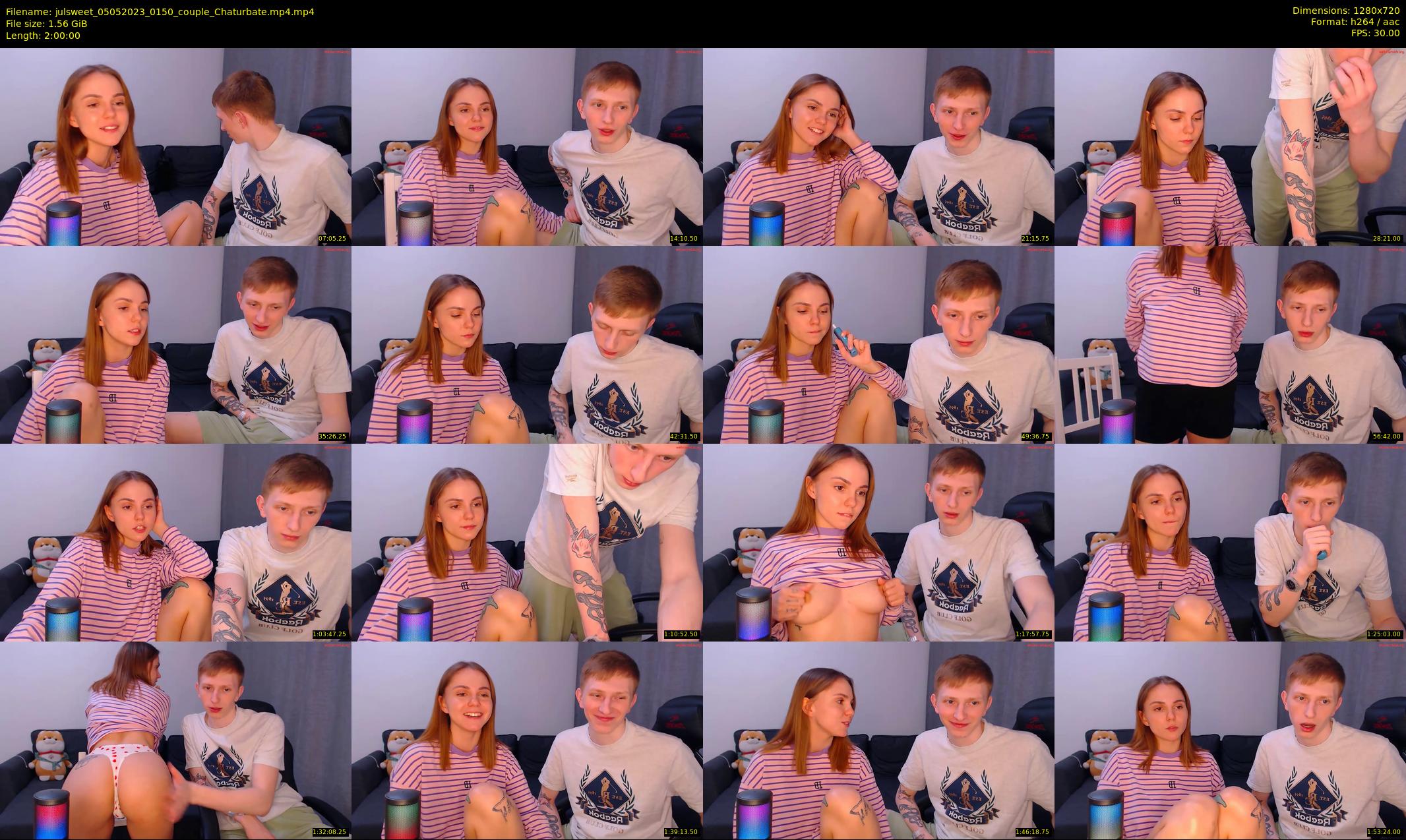 julsweet — 120 minute Chaturbate male cam show recording, 720p, May 5, 2023