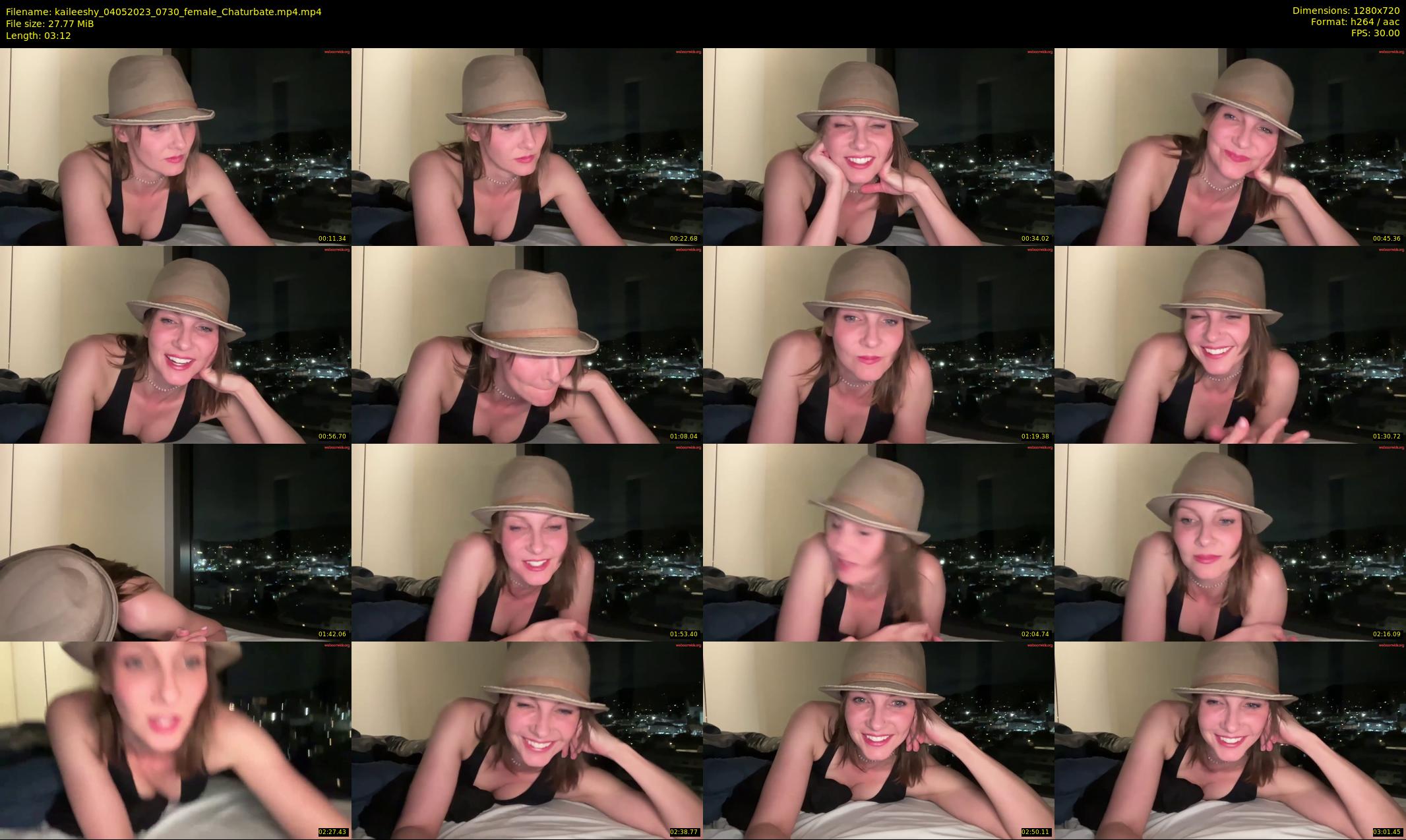 kaileeshy — 4 minute Chaturbate female cam show recording, 720p, May 4, 2023