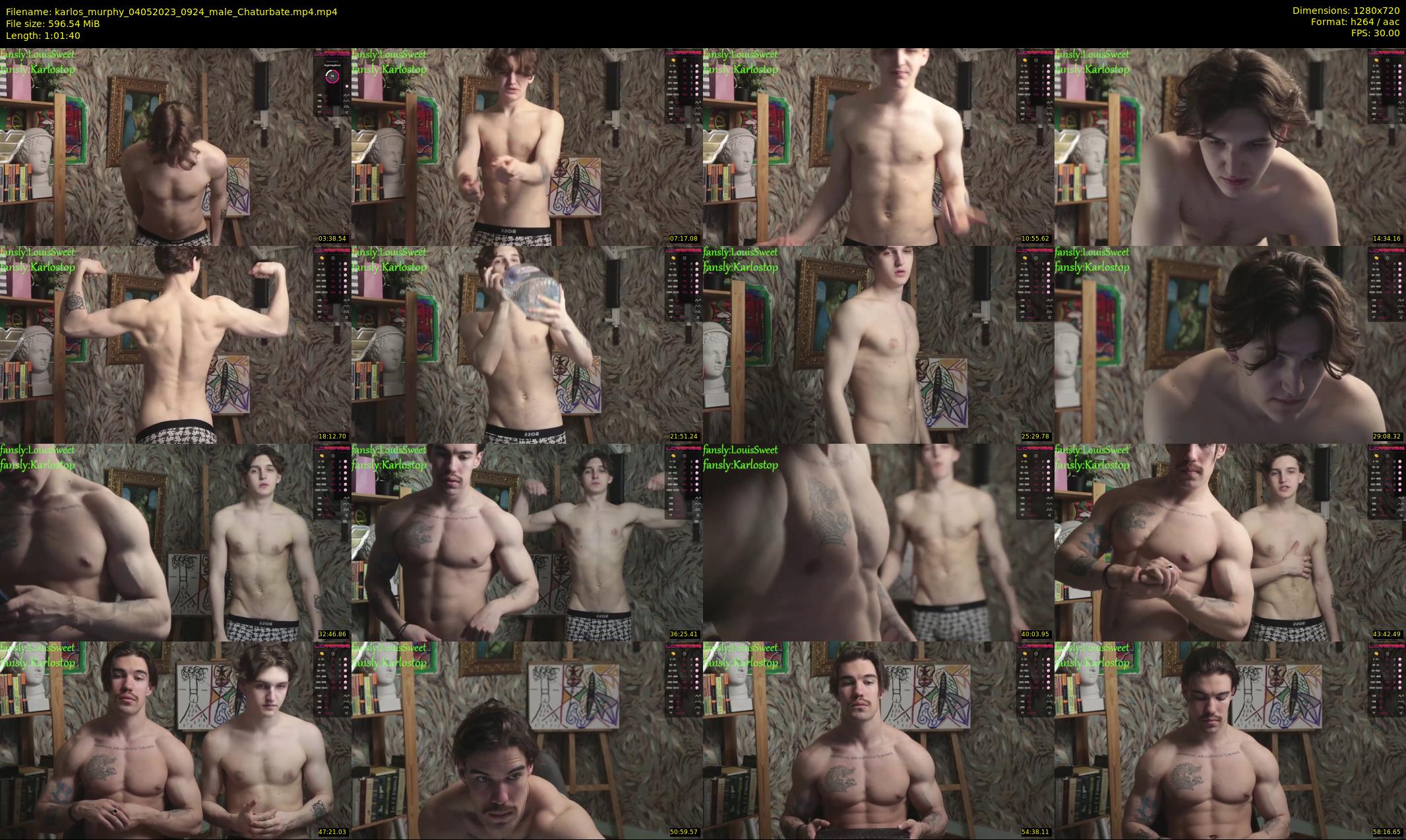 karlos_murphy — 62 minute Chaturbate male cam show recording, 720p, May 4, 2023