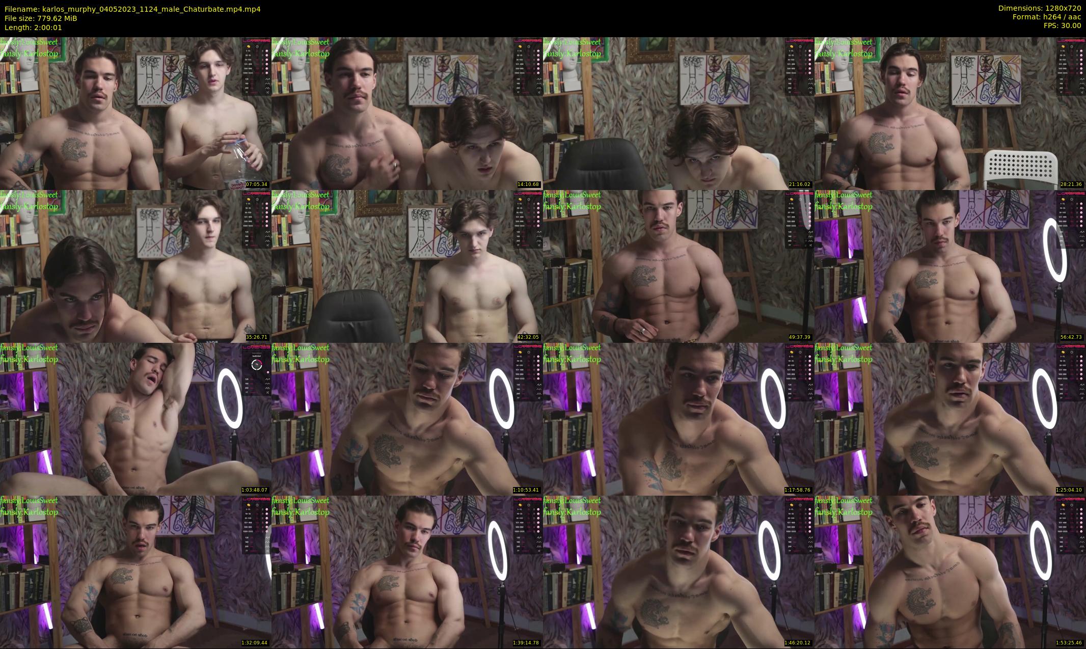 karlos_murphy — 121 minute Chaturbate male cam show recording, 720p, May 4, 2023