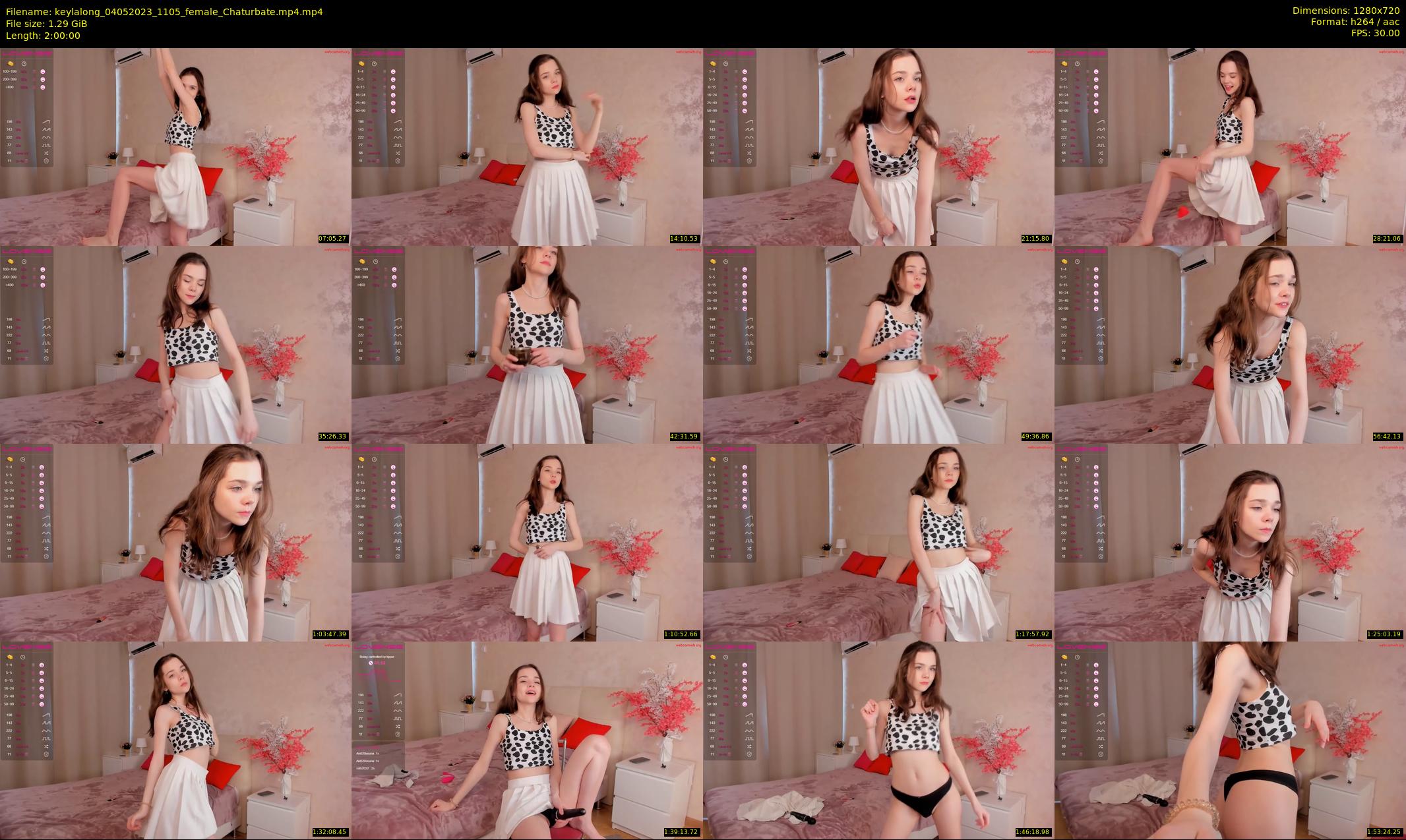keylalong — 120 minute Chaturbate female cam show recording, 720p, May 4, 2023