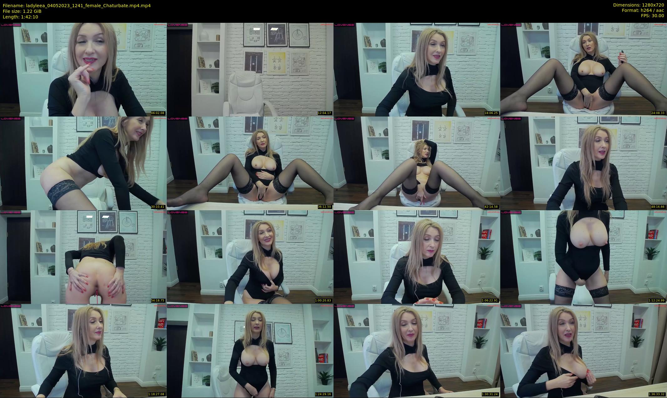 ladyleea — 103 minute Chaturbate female cam show recording, 720p, May 4, 2023