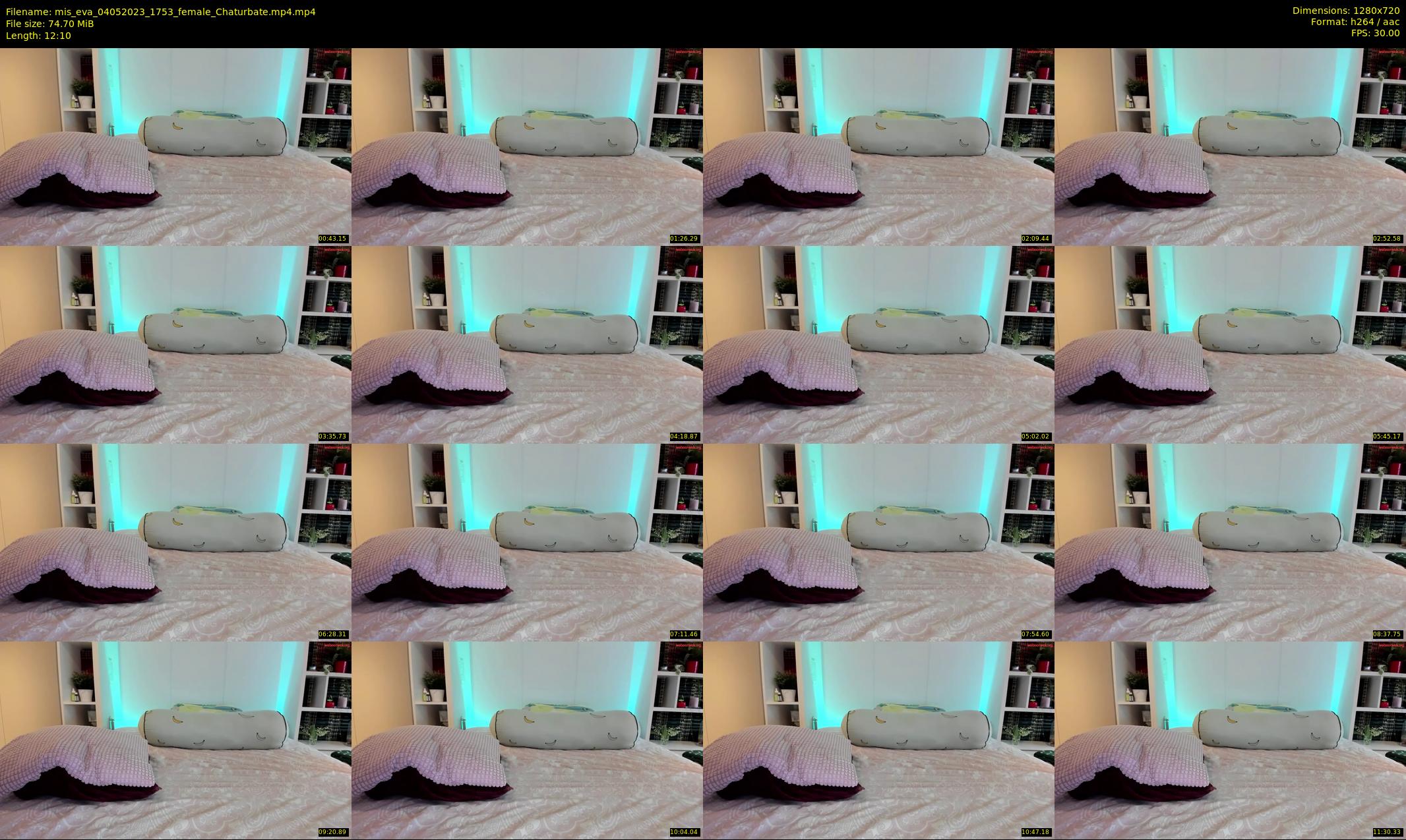 mis_eva — 13 minute Chaturbate female cam show recording, 720p, May 4, 2023