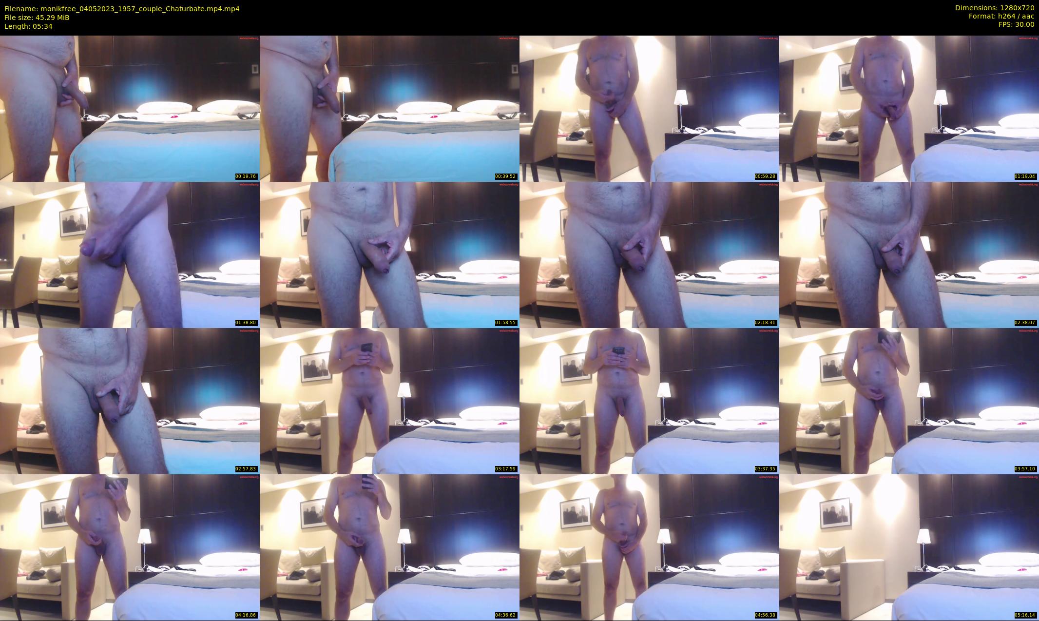 monikfree — 6 minute Chaturbate couple cam show recording, 720p, May 4, 2023