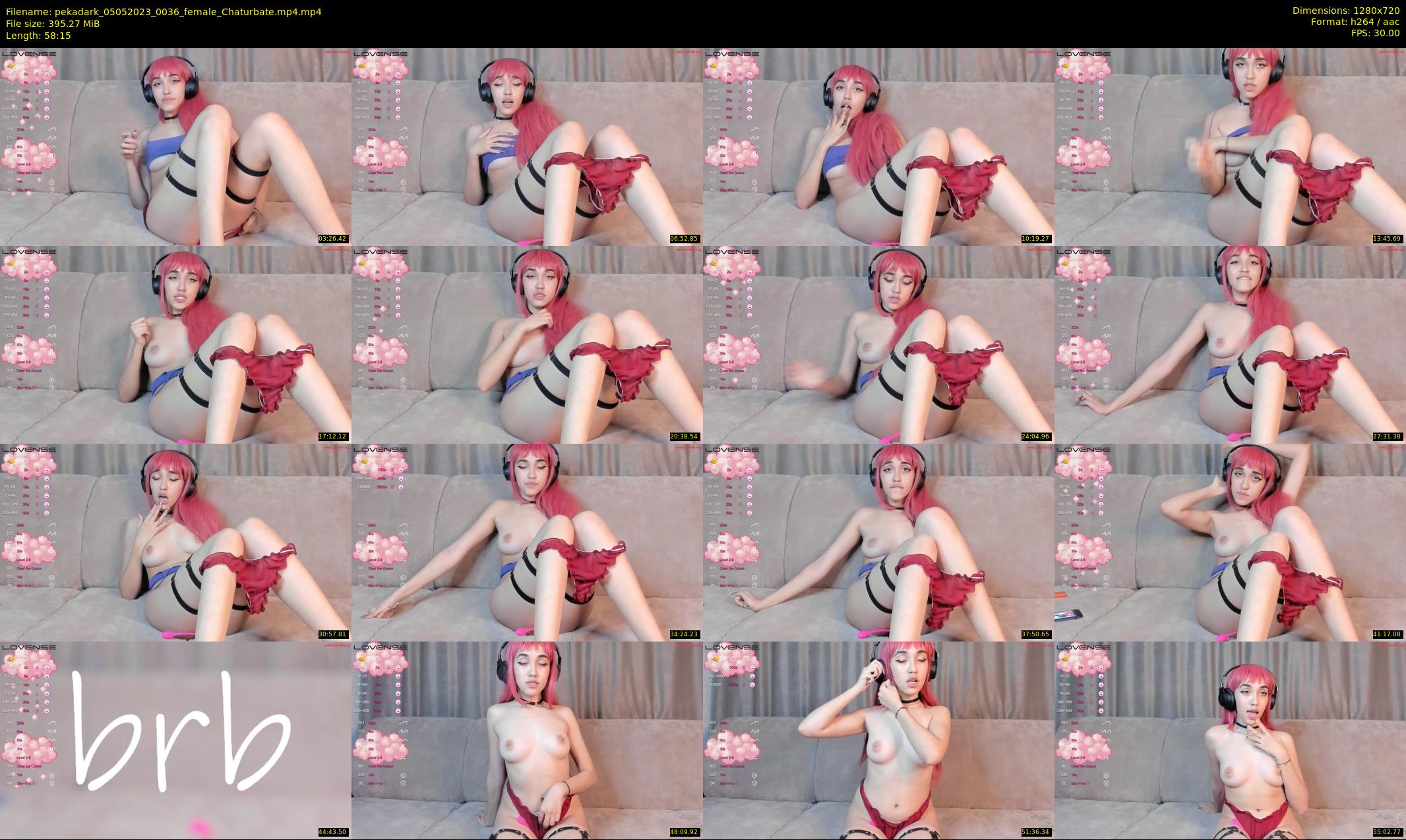 pekadark — 59 minute Chaturbate female cam show recording, 720p, May 5, 2023