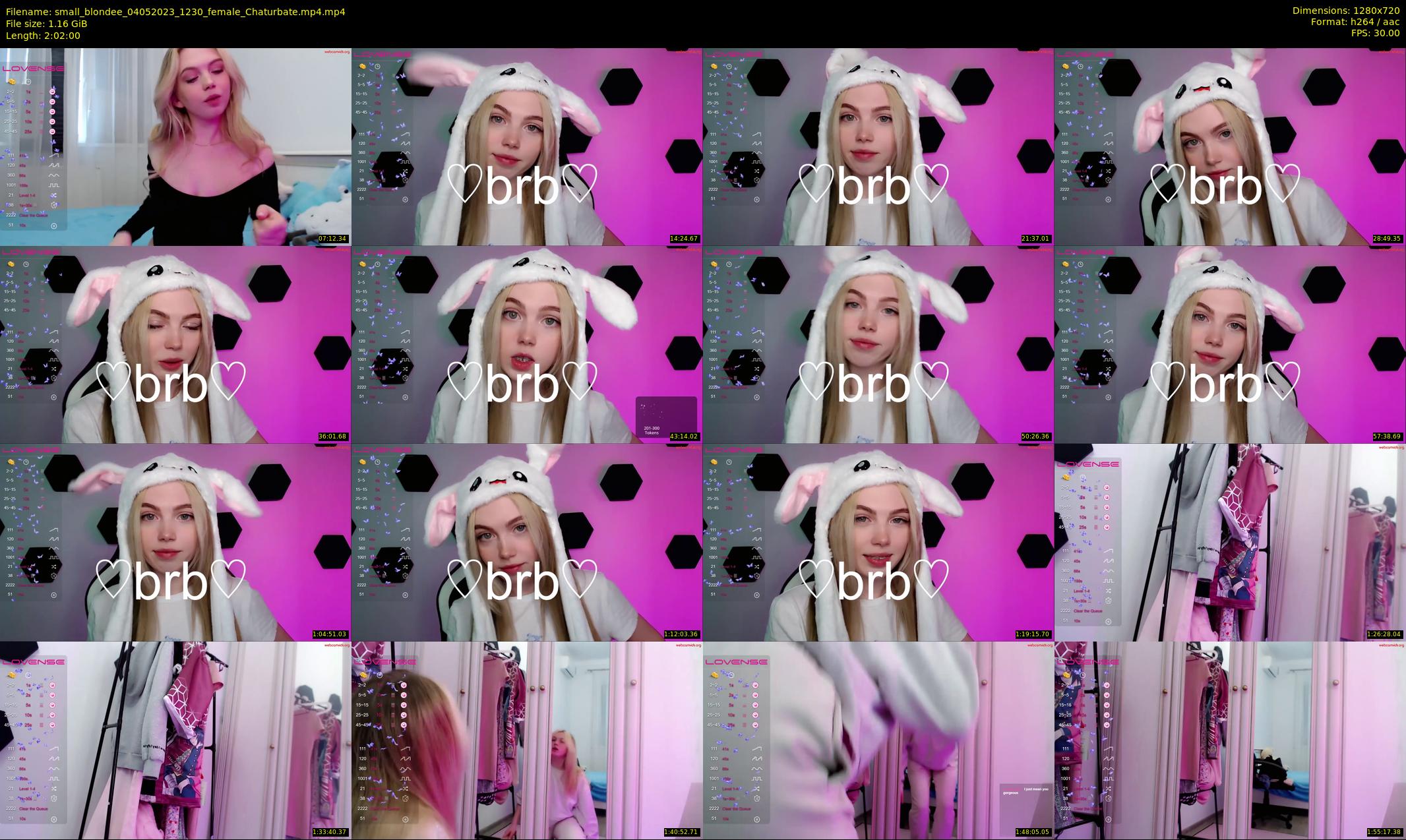 small_blondee — 122 minute Chaturbate female cam show recording, 720p, May 4, 2023