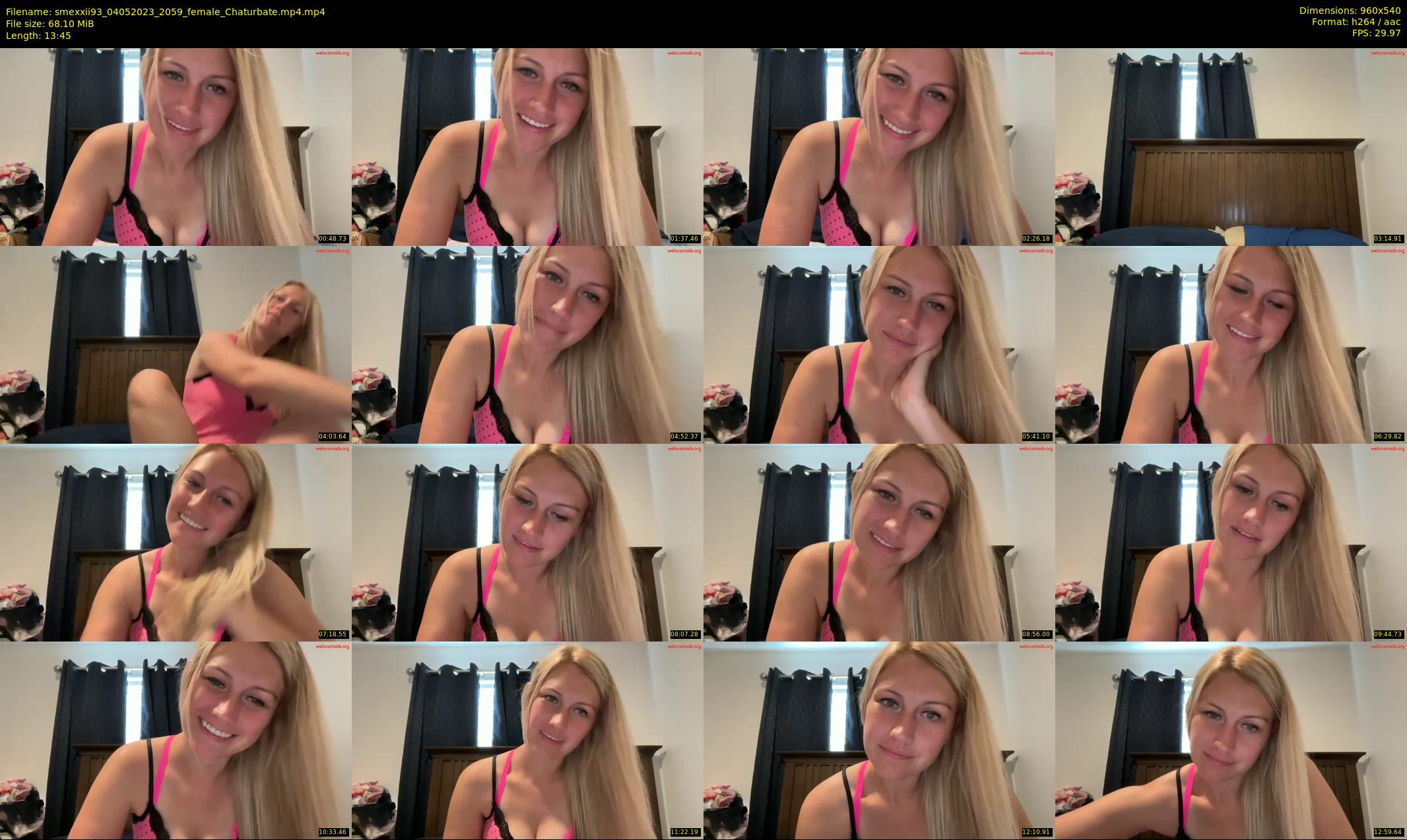 smexxii93 — 14 minute Chaturbate female cam show recording, 480p, May 4, 2023