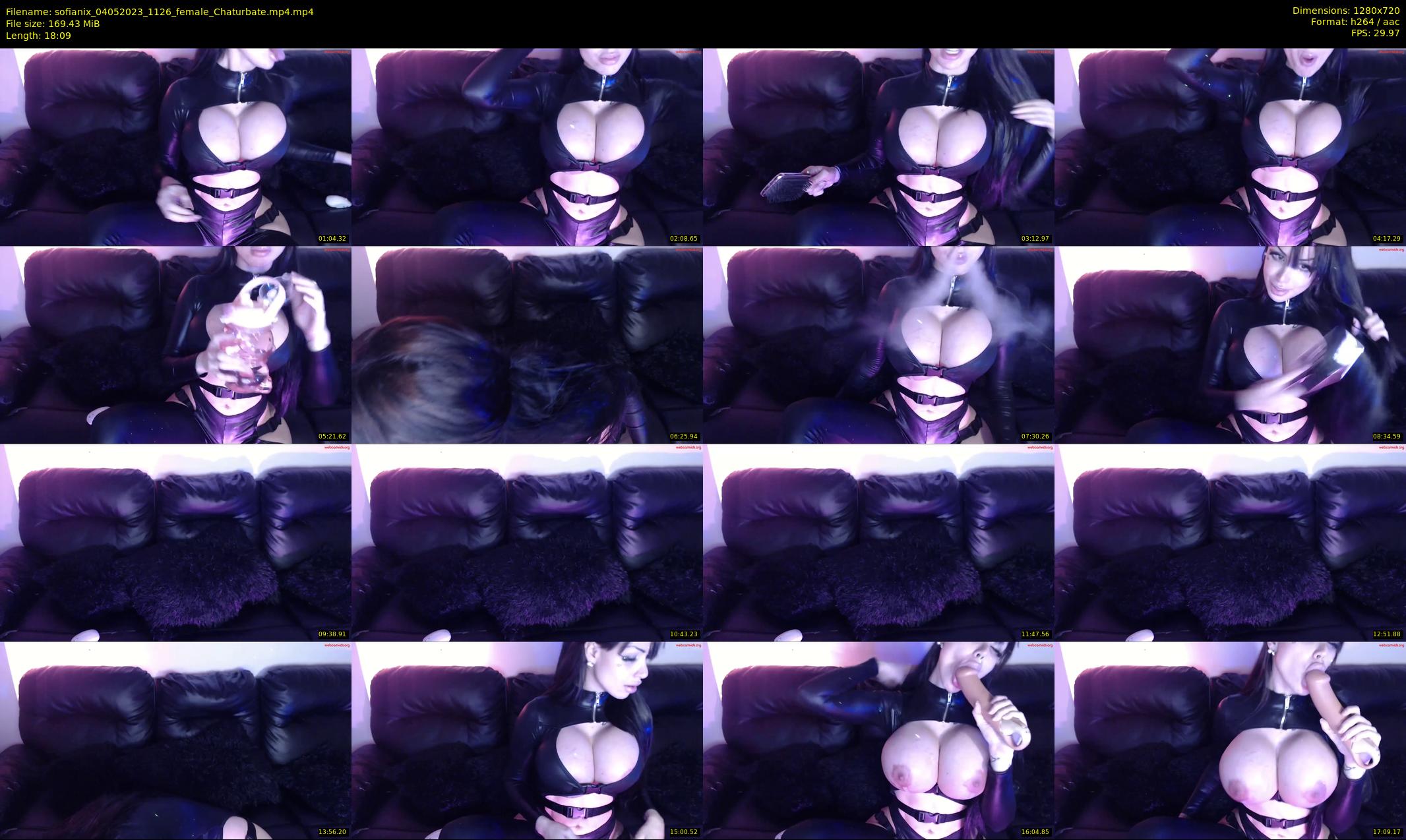 sofianix — 19 minute Chaturbate female cam show recording, 720p, May 4, 2023