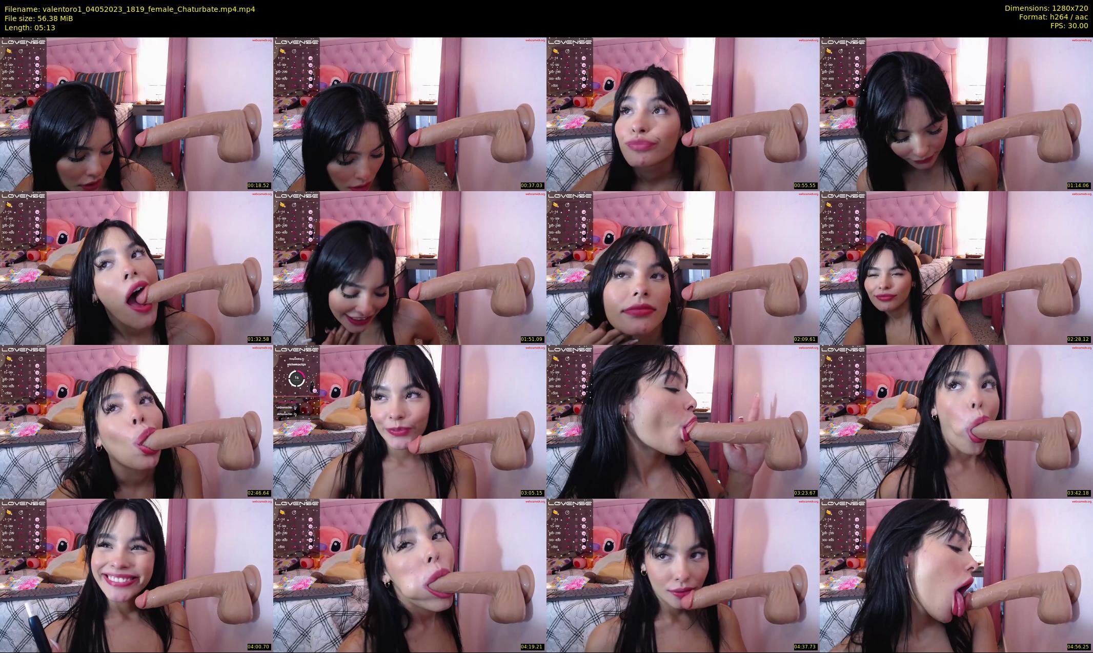 valentoro1 — 6 minute Chaturbate female cam show recording, 720p, May 4, 2023