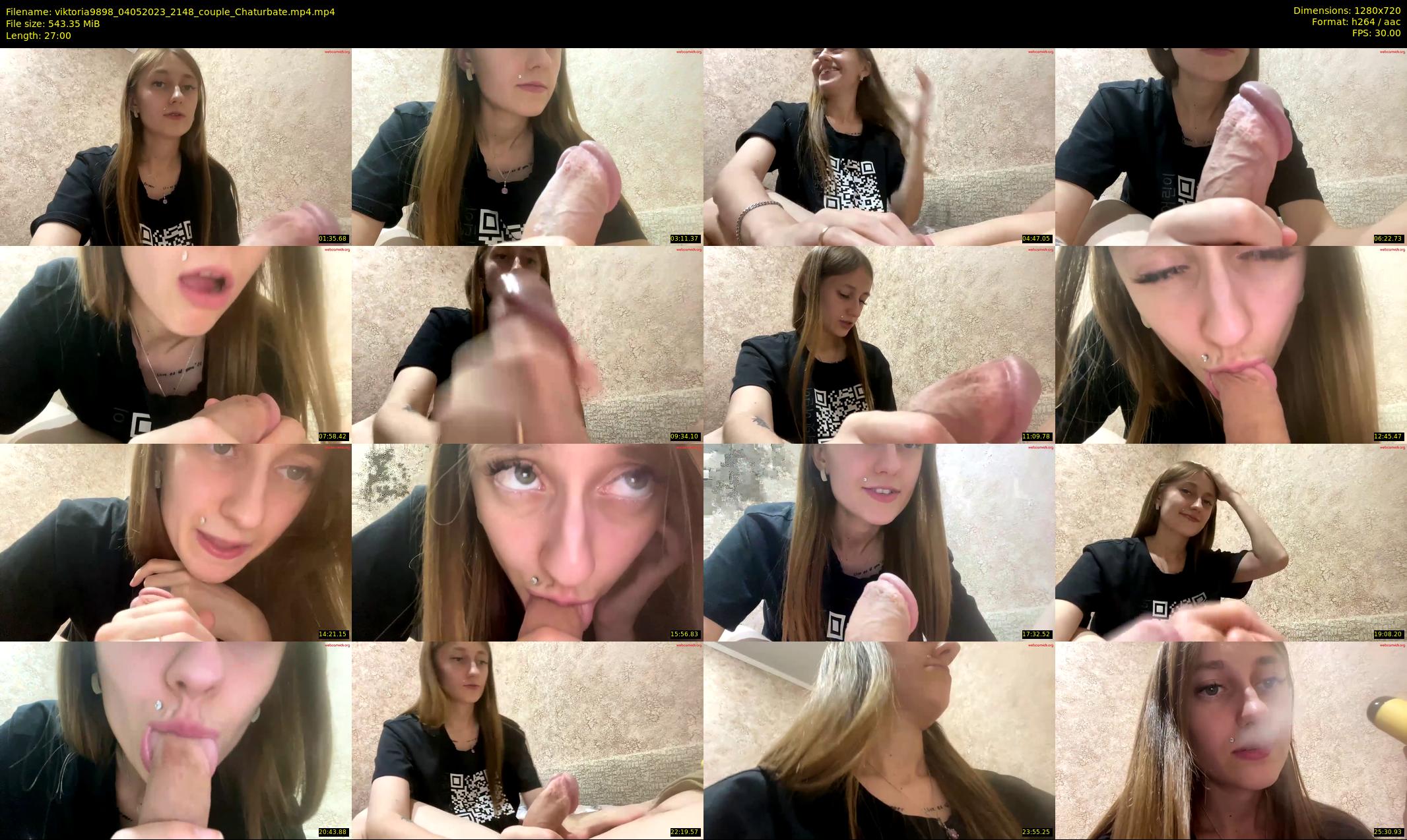 viktoria9898 — 27 minute Chaturbate couple cam show recording, 720p, May 4, 2023