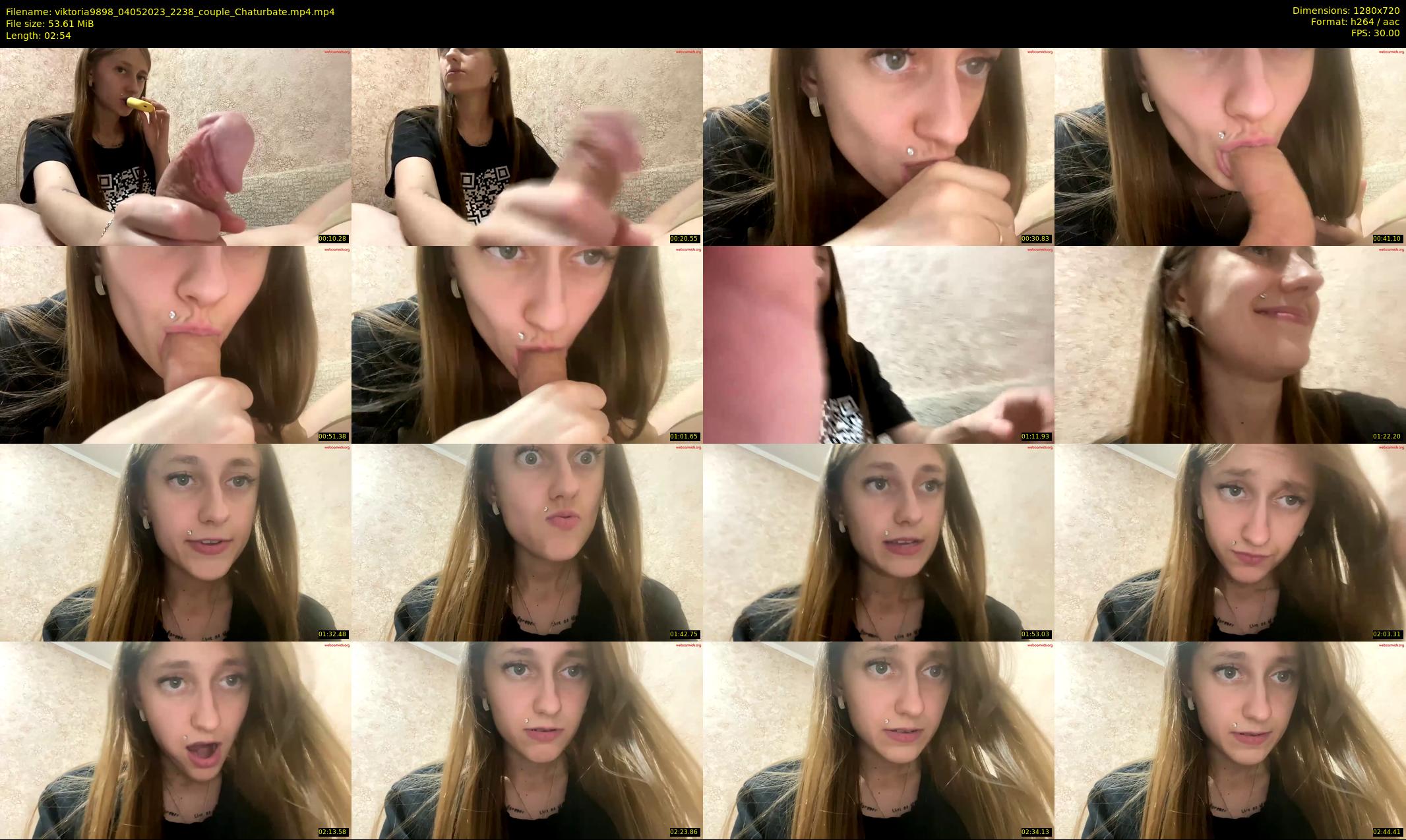 viktoria9898 — 3 minute Chaturbate couple cam show recording, 720p, May 4, 2023