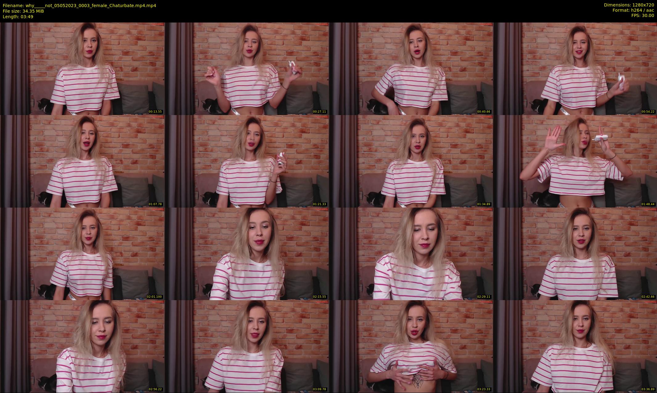 why_____not — 4 minute Chaturbate female cam show recording, 720p, May 5, 2023