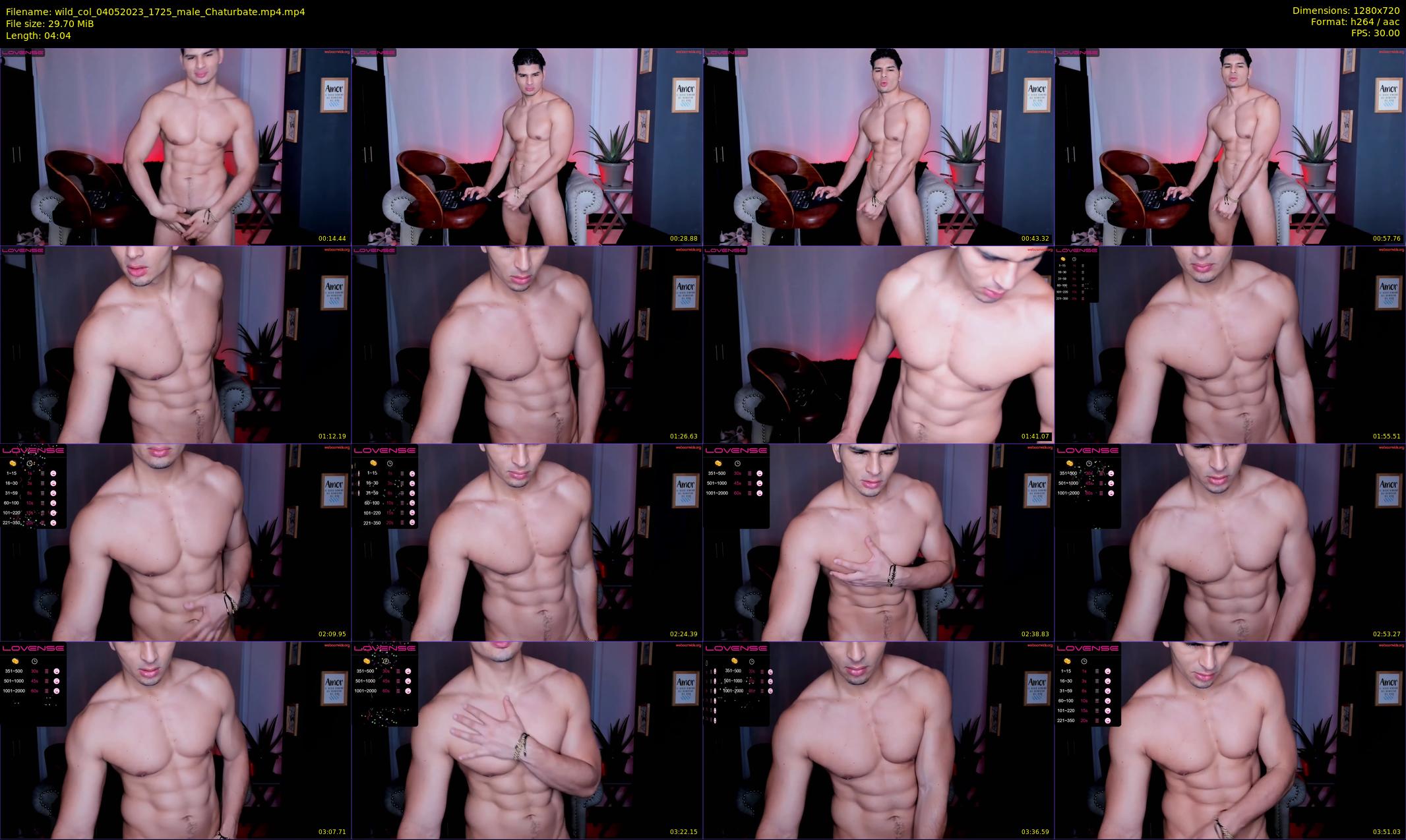 wild_col — 5 minute Chaturbate male cam show recording, 720p, May 4, 2023