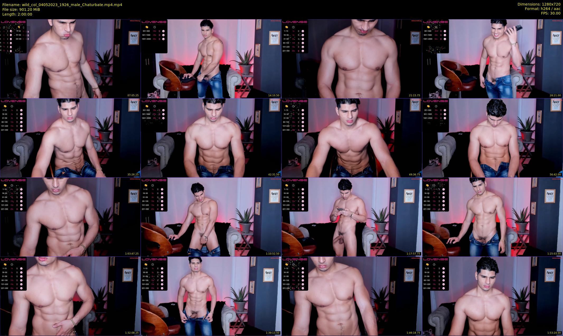 wild_col — 120 minute Chaturbate male cam show recording, 720p, May 4, 2023