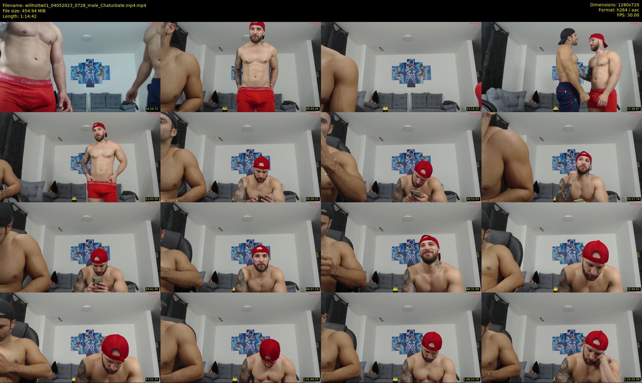 willhottwil1 — 75 minute Chaturbate couple cam show recording, 720p, May 4, 2023