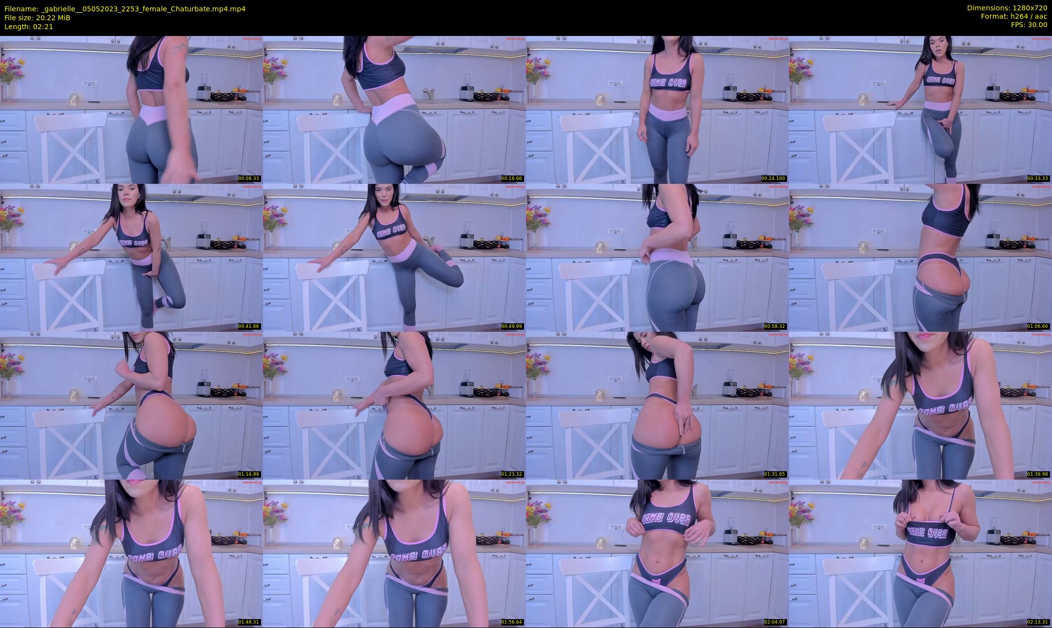 _gabrielle_ — 3 minute Chaturbate female cam show recording, 720p, May 5, 2023
