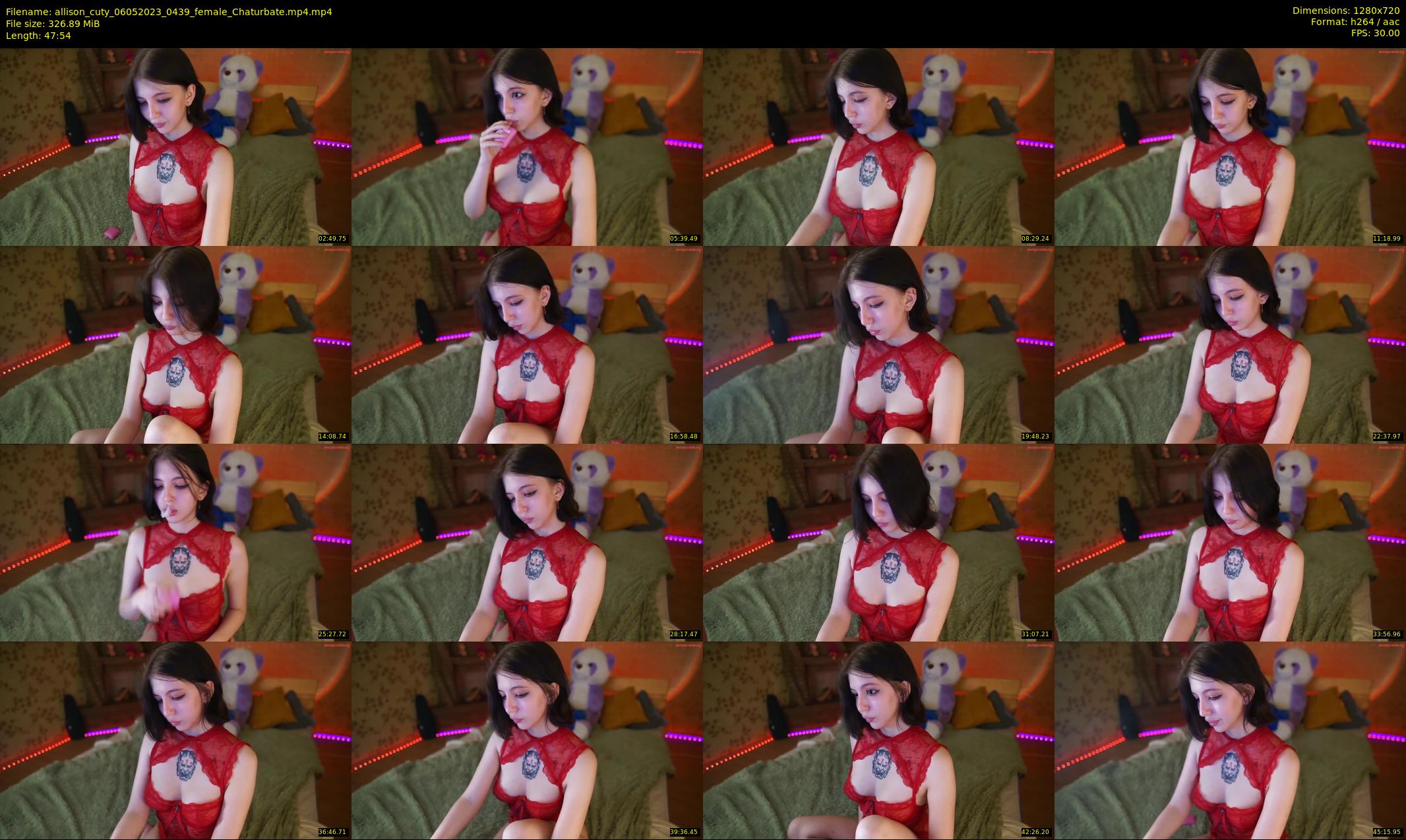 allison_cuty — 48 minute Chaturbate female cam show recording, 720p, May 6, 2023