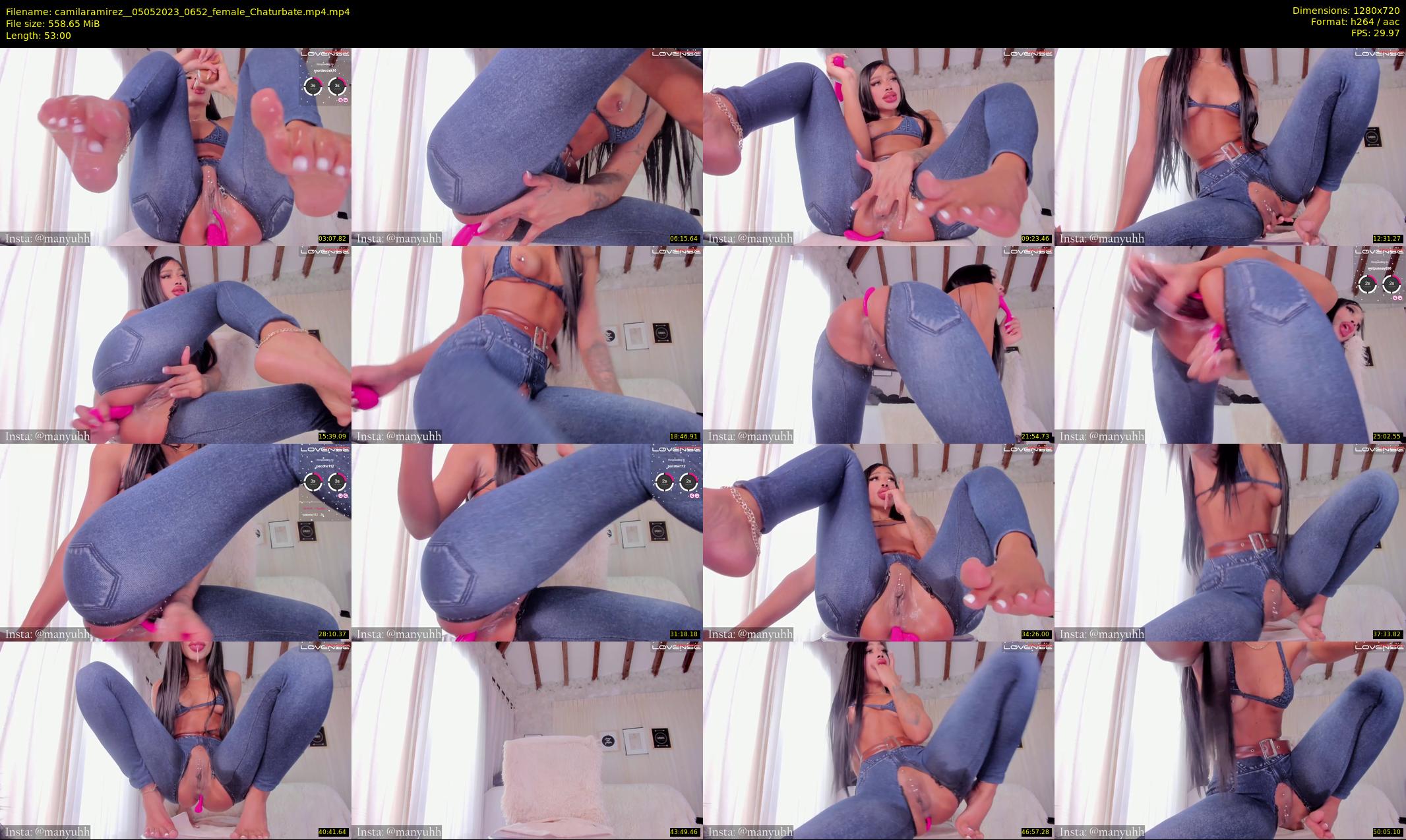 camilaramirez_ — 53 minute Chaturbate female cam show recording, 720p, May 5, 2023