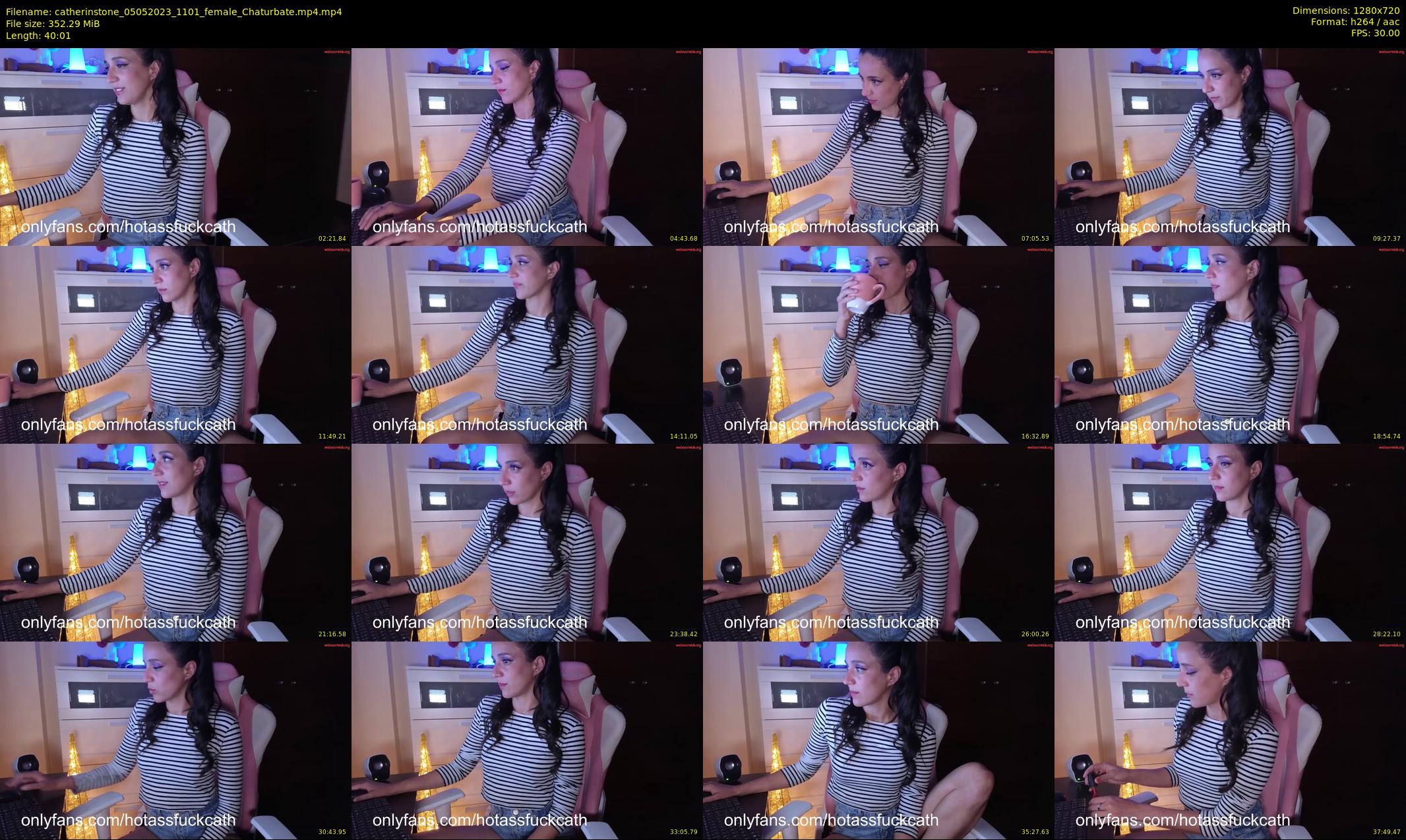 catherinstone — 41 minute Chaturbate female cam show recording, 720p, May 5, 2023