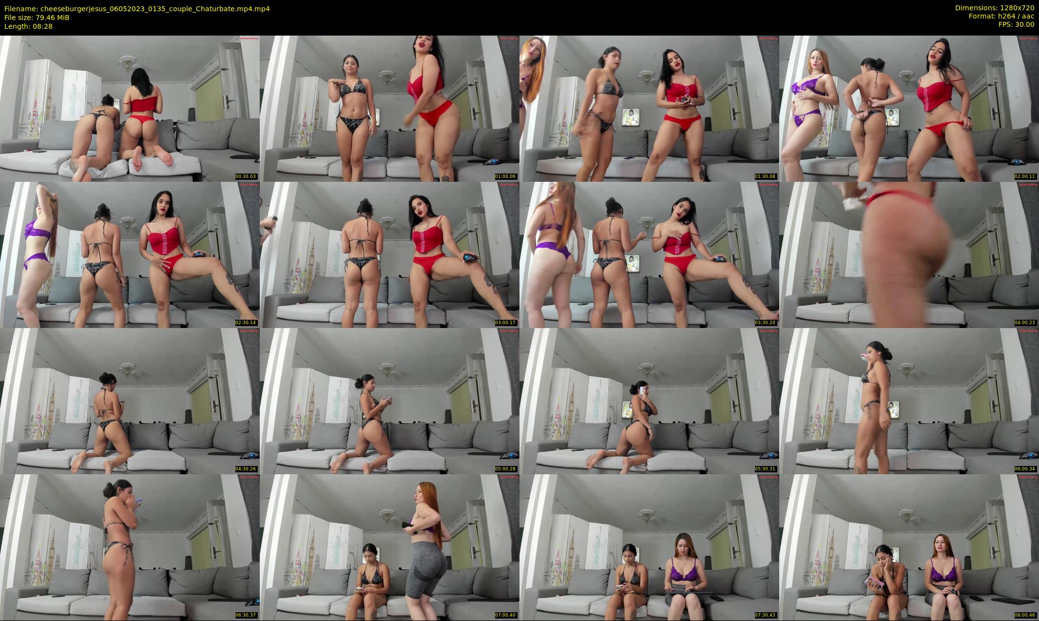 cheeseburgerjesus — 9 minute Chaturbate couple cam show recording, 720p, May 6, 2023