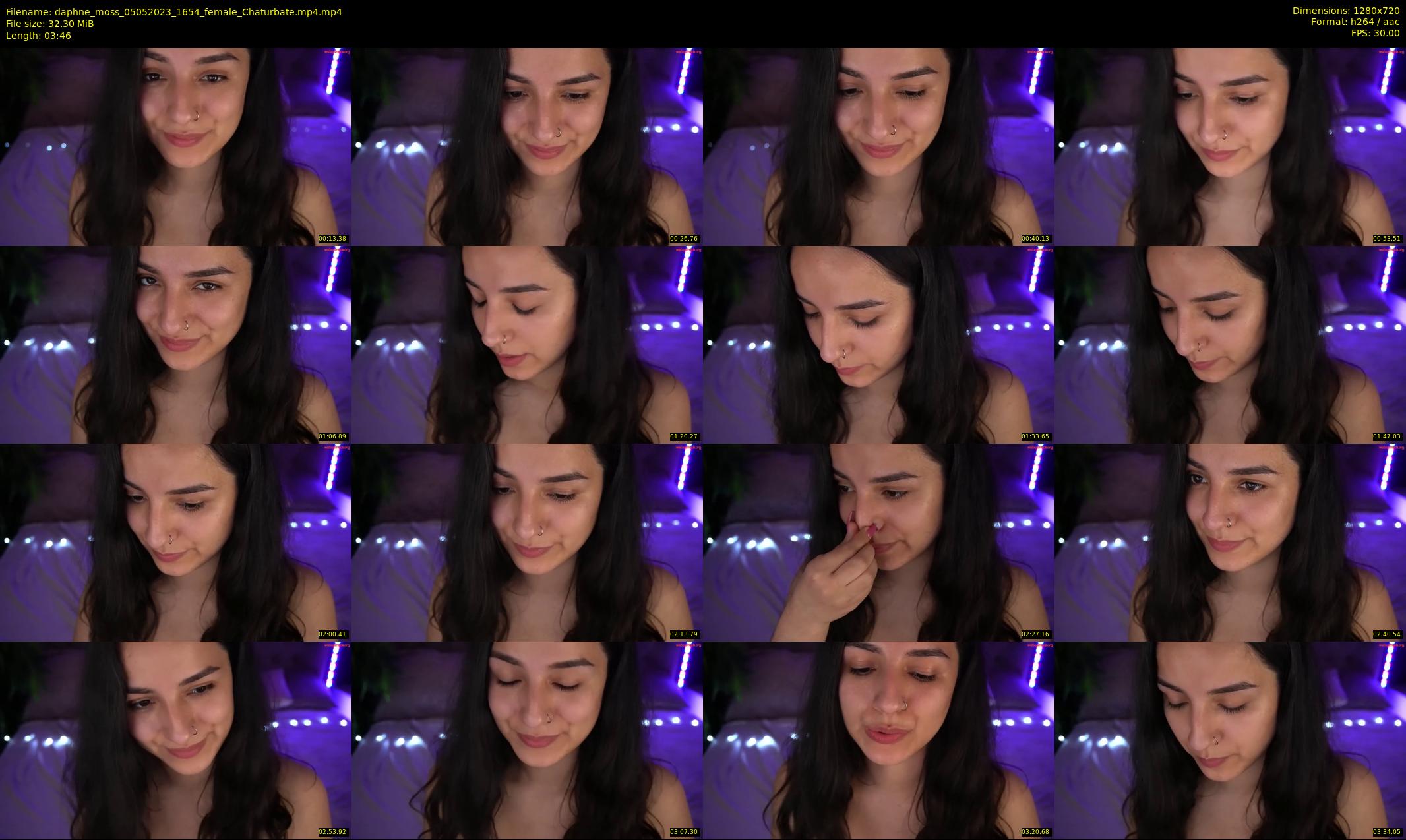 daphne_moss — 4 minute Chaturbate female cam show recording, 720p, May 5, 2023
