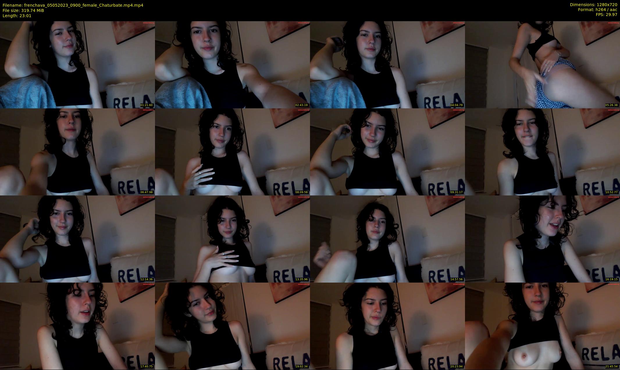 frenchava — 24 minute Chaturbate female cam show recording, 720p, May 5, 2023