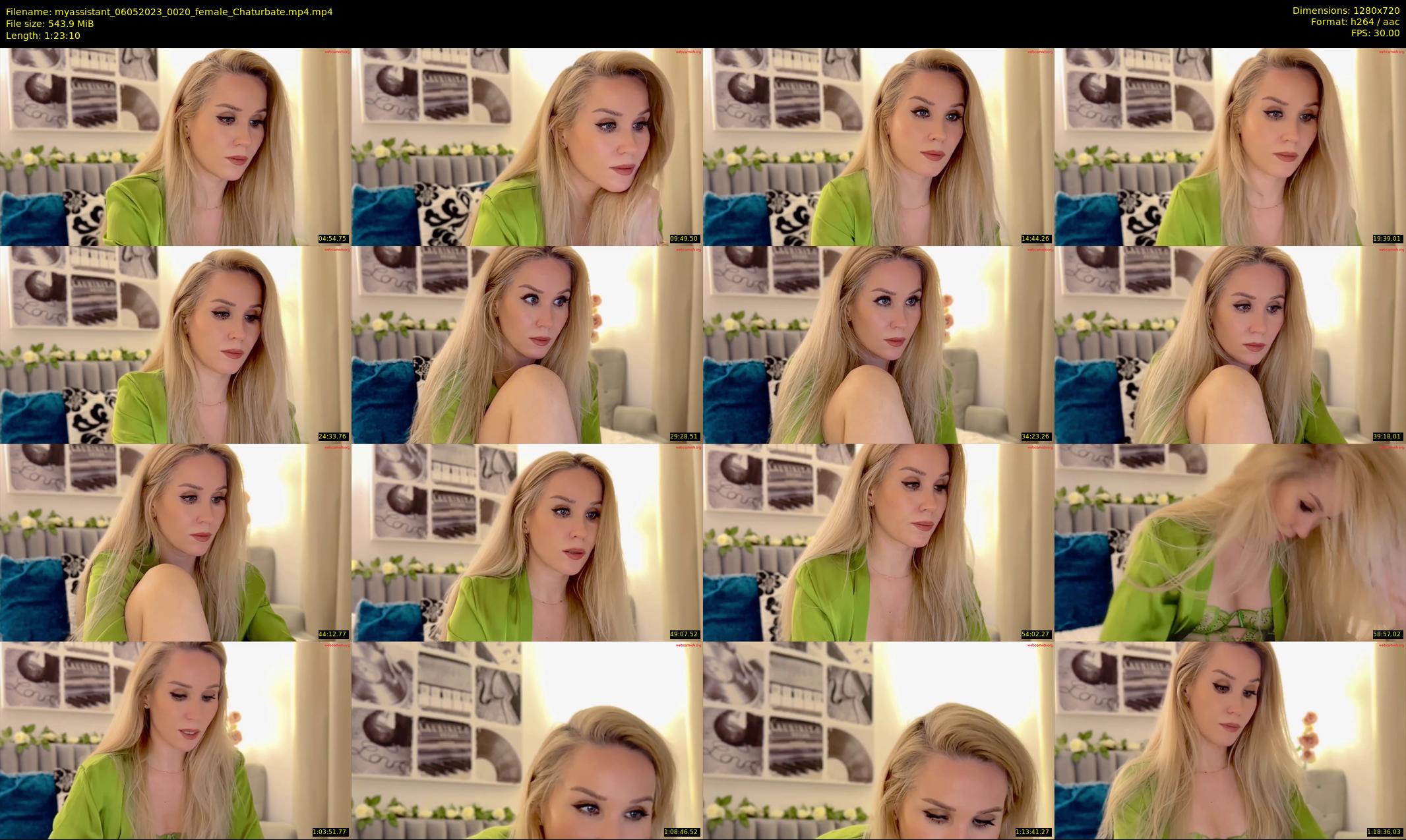 myassistant — 84 minute Chaturbate female cam show recording, 720p, May 6, 2023
