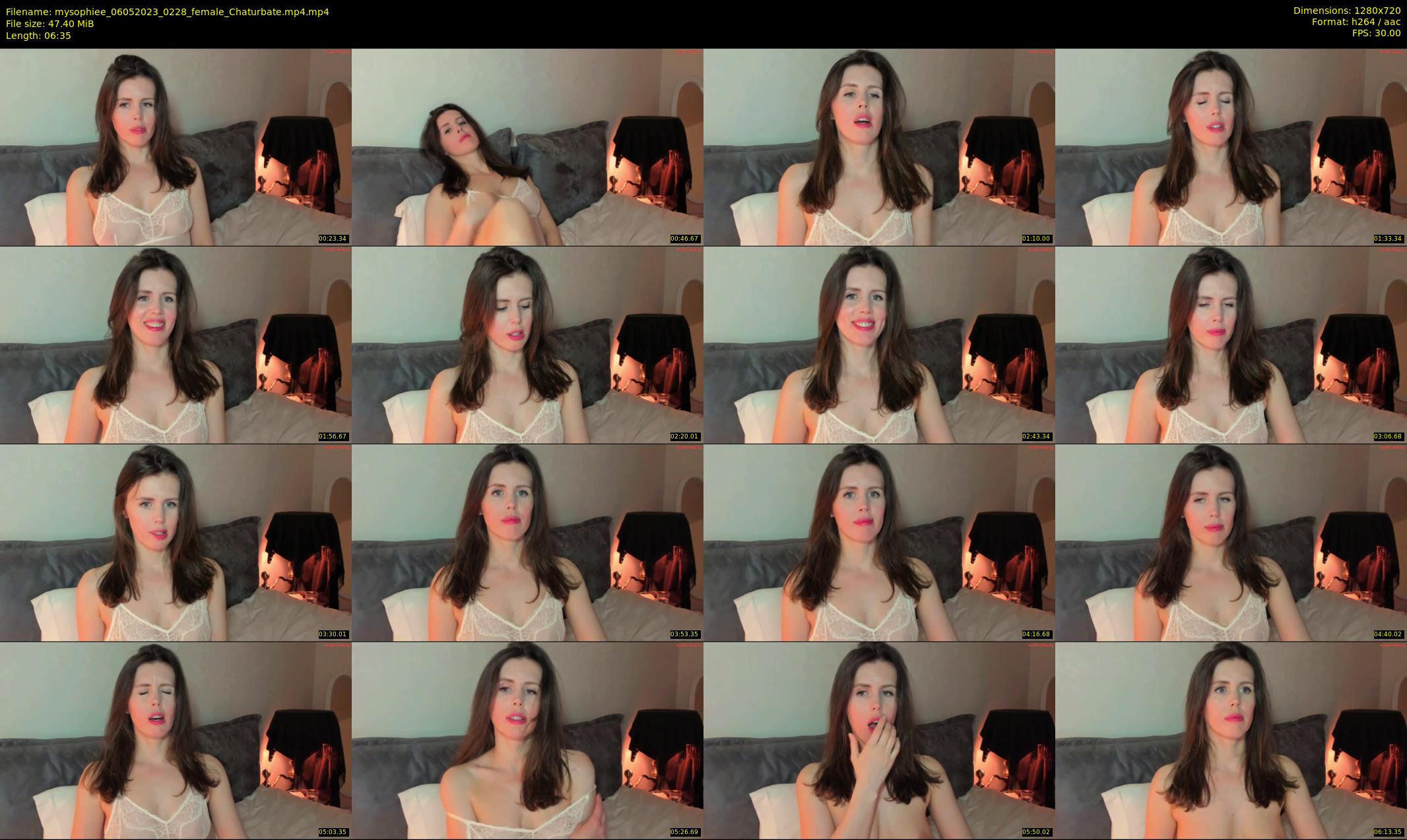 mysophiee — 7 minute Chaturbate female cam show recording, 720p, May 6, 2023