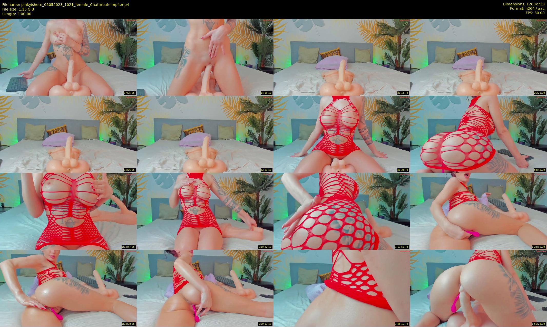 pinkyishere — 120 minute Chaturbate female cam show recording, 720p, May 5, 2023