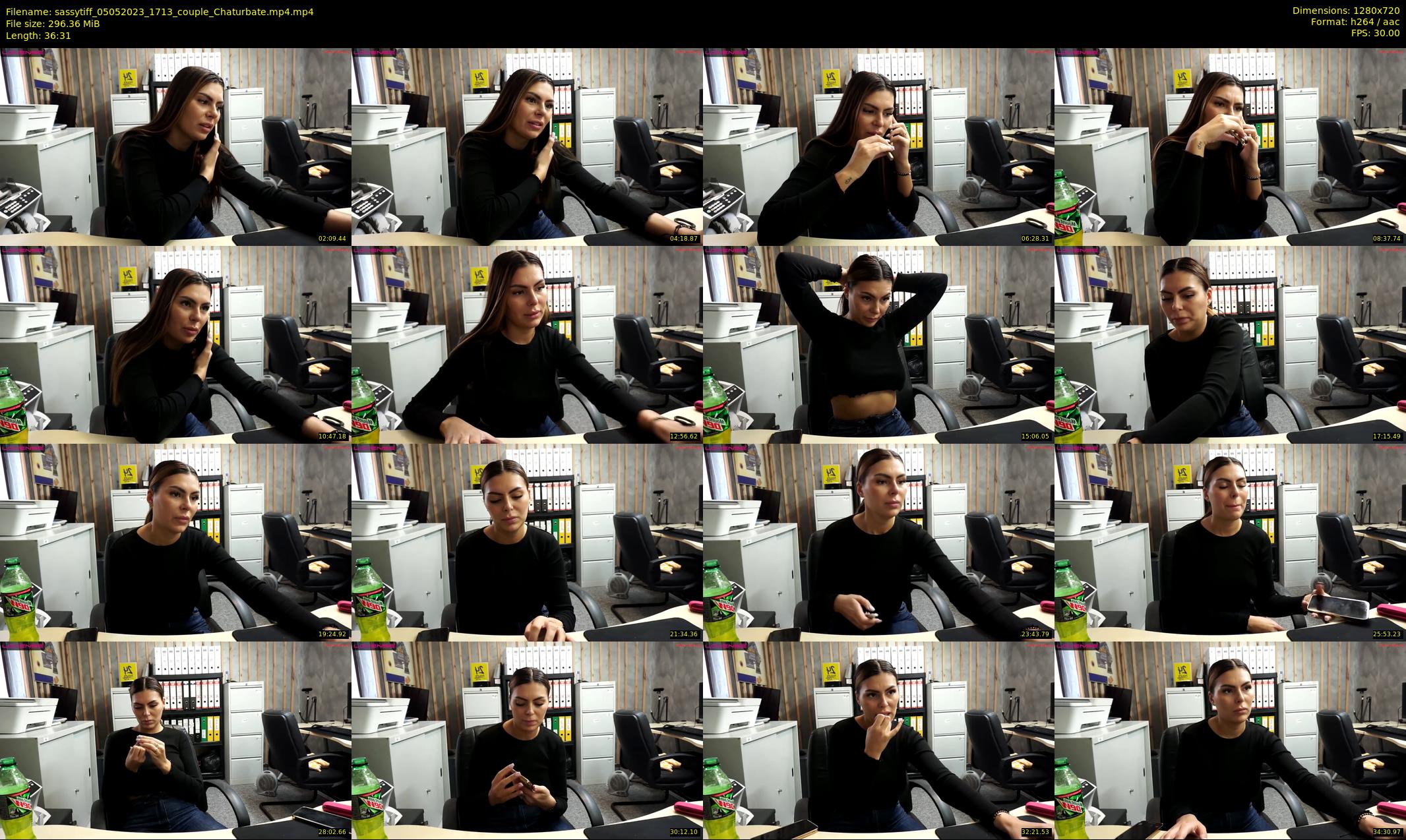 sassytiff — 37 minute Chaturbate couple cam show recording, 720p, May 5, 2023