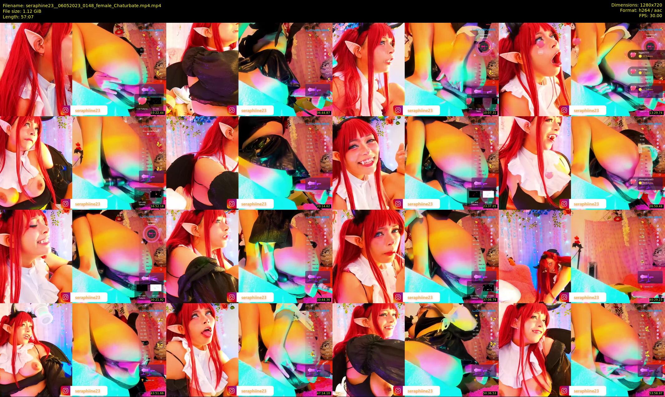 seraphine23_ — 58 minute Chaturbate female cam show recording, 720p, May 6, 2023