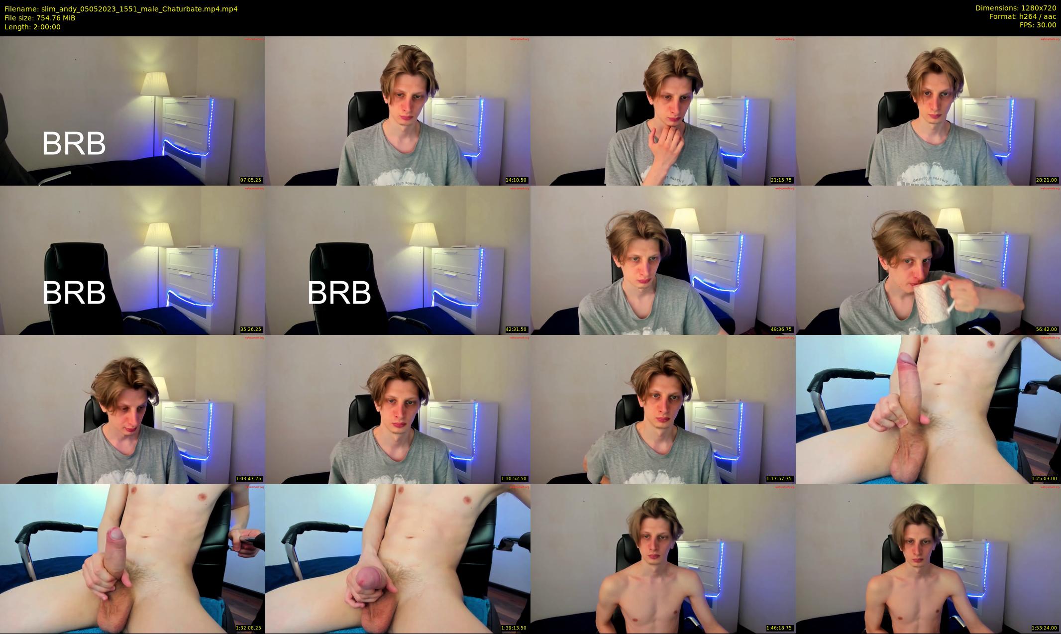 slim_andy — 120 minute Chaturbate male cam show recording, 720p, May 5, 2023