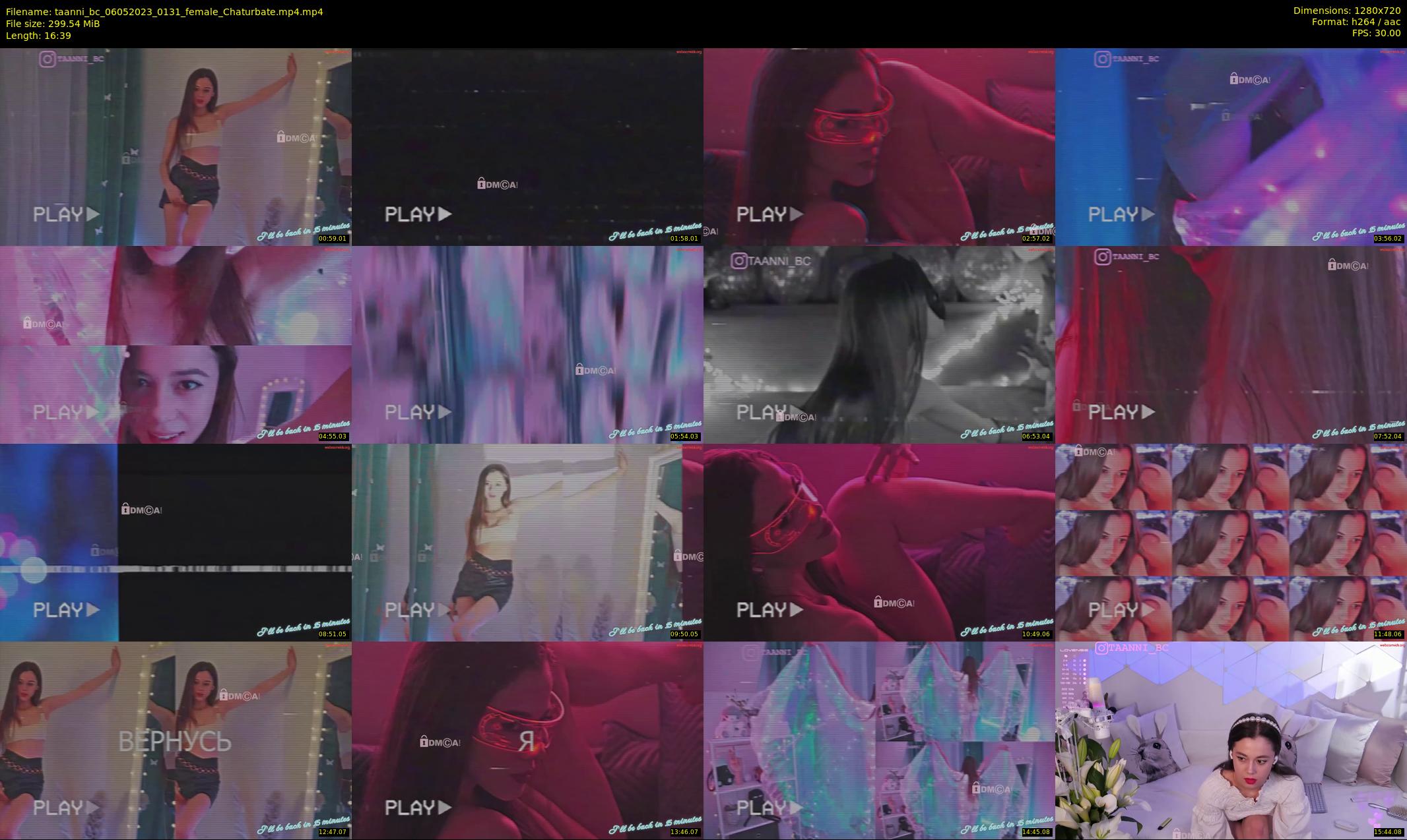 taanni_bc — 17 minute Chaturbate female cam show recording, 720p, May 6, 2023