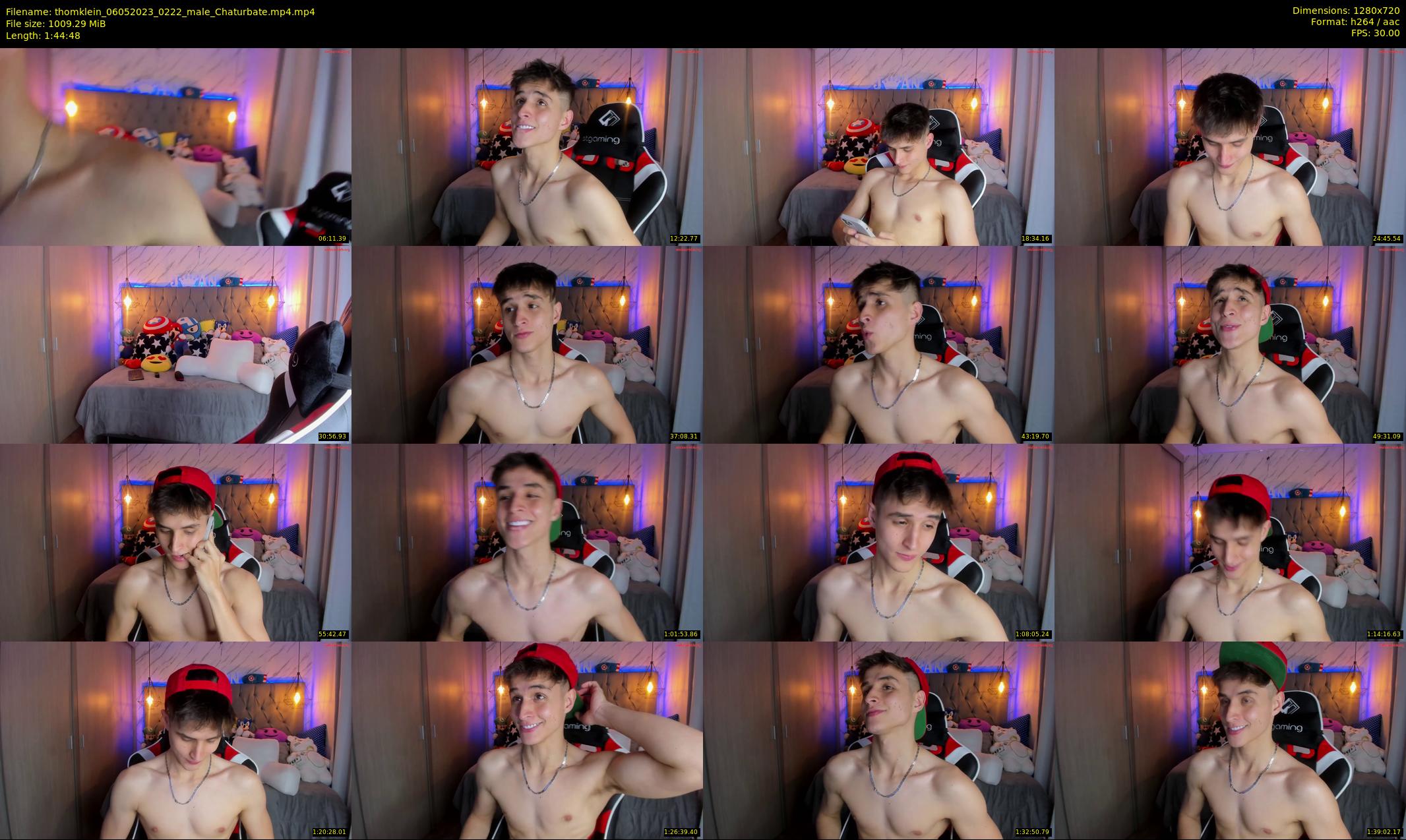 thomklein — 105 minute Chaturbate male cam show recording, 720p, May 6, 2023