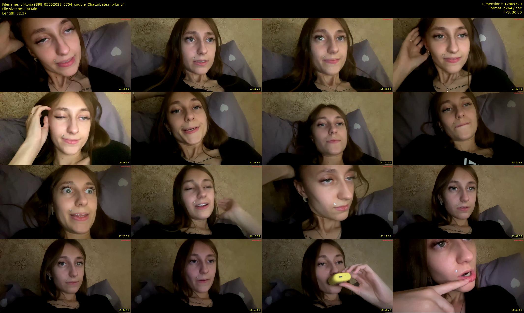 viktoria9898 — 33 minute Chaturbate couple cam show recording, 720p, May 5, 2023