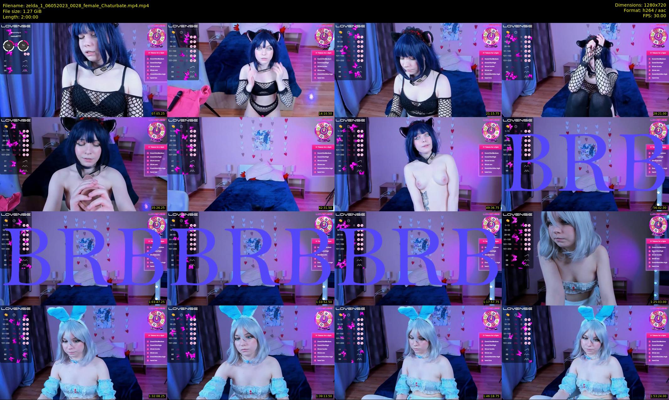 zelda_1 — 120 minute Chaturbate female cam show recording, 720p, May 6, 2023