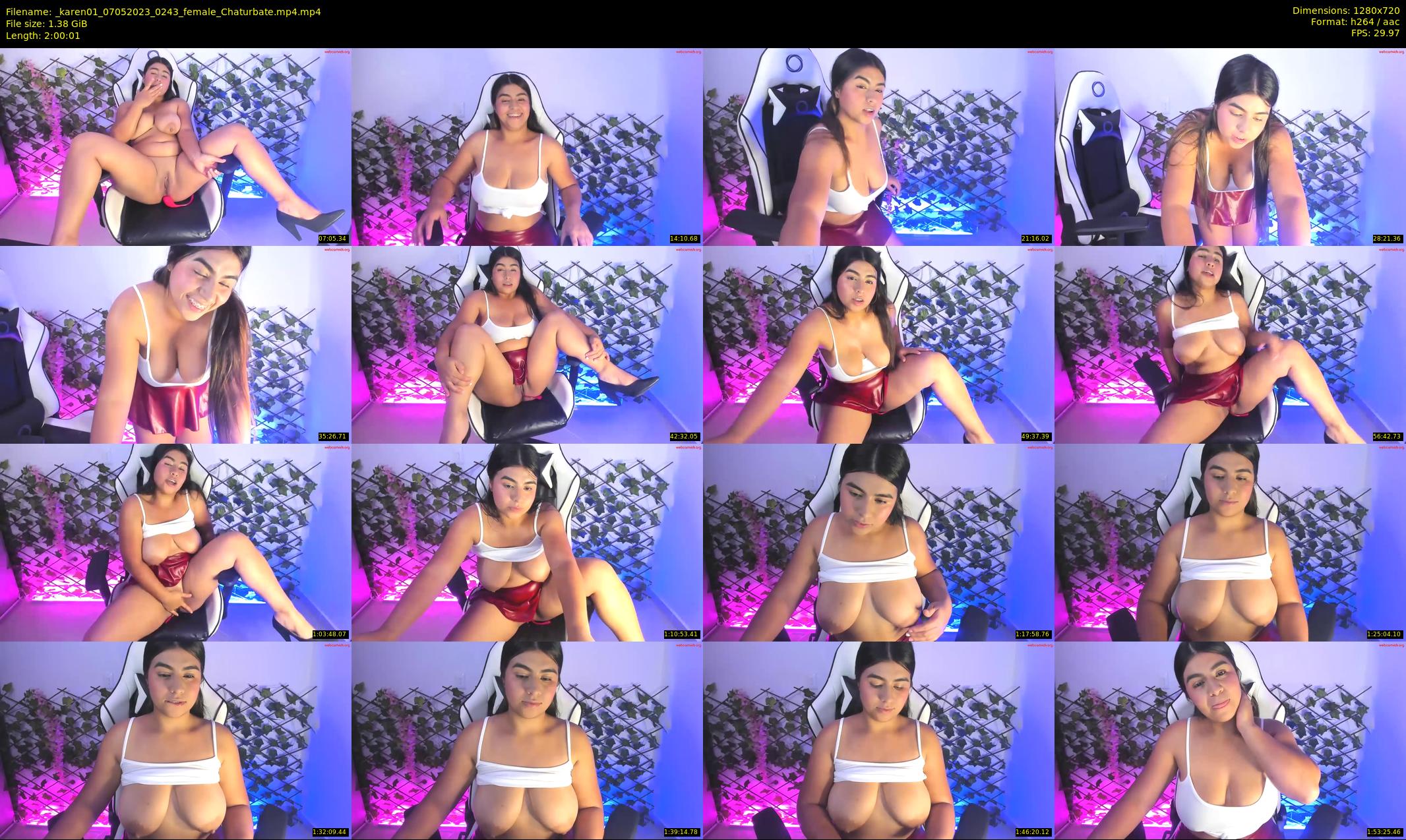 _karen01 — 121 minute Chaturbate female cam show recording, 720p, May 7, 2023