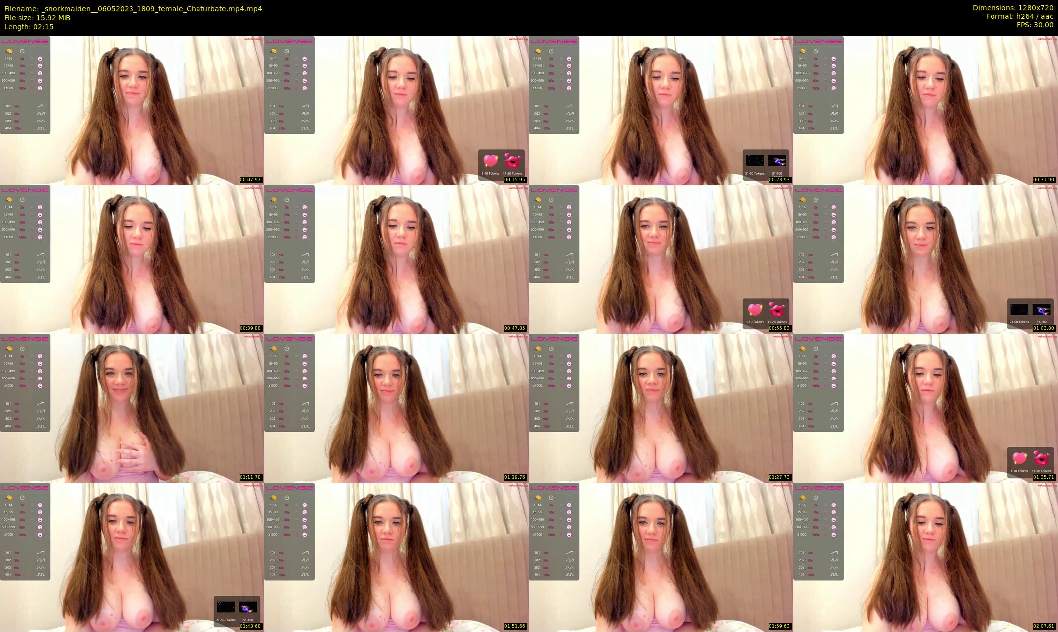 _snorkmaiden_ — 3 minute Chaturbate female cam show recording, 720p, May 6, 2023