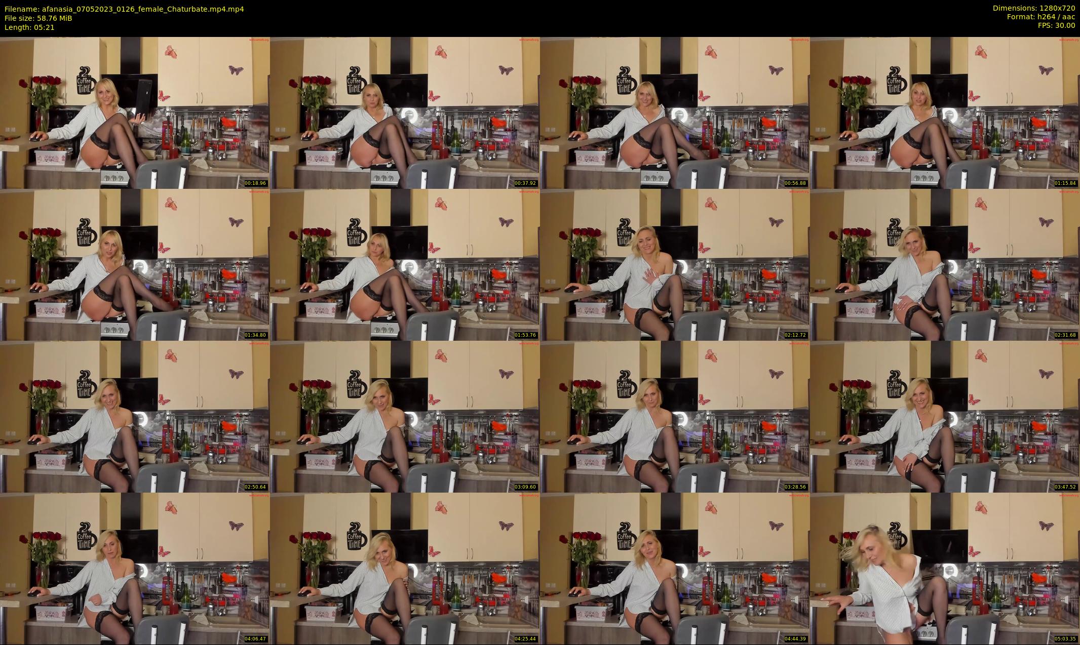afanasia — 6 minute Chaturbate female cam show recording, 720p, May 7, 2023