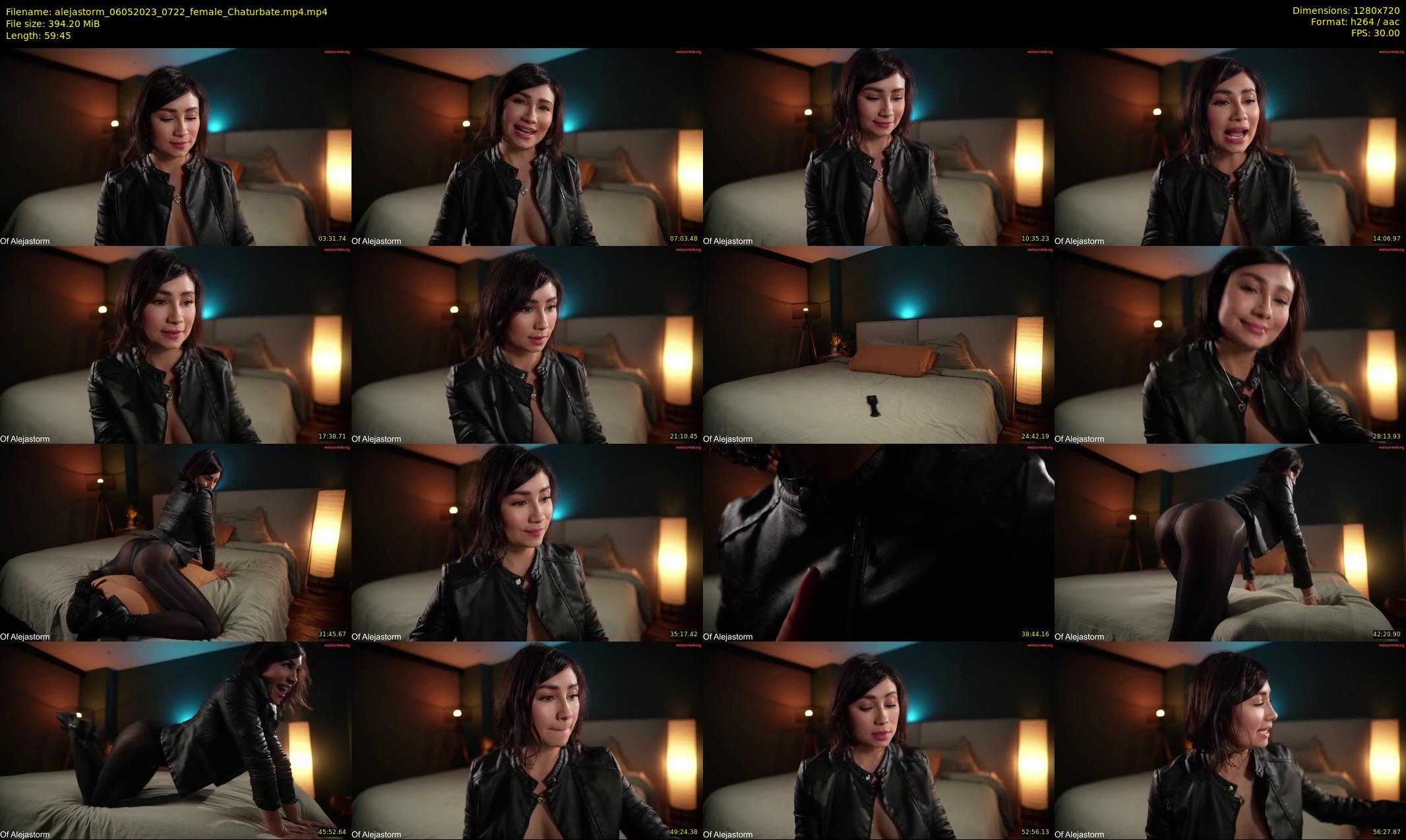 alejastorm — 60 minute Chaturbate female cam show recording, 720p, May 6, 2023