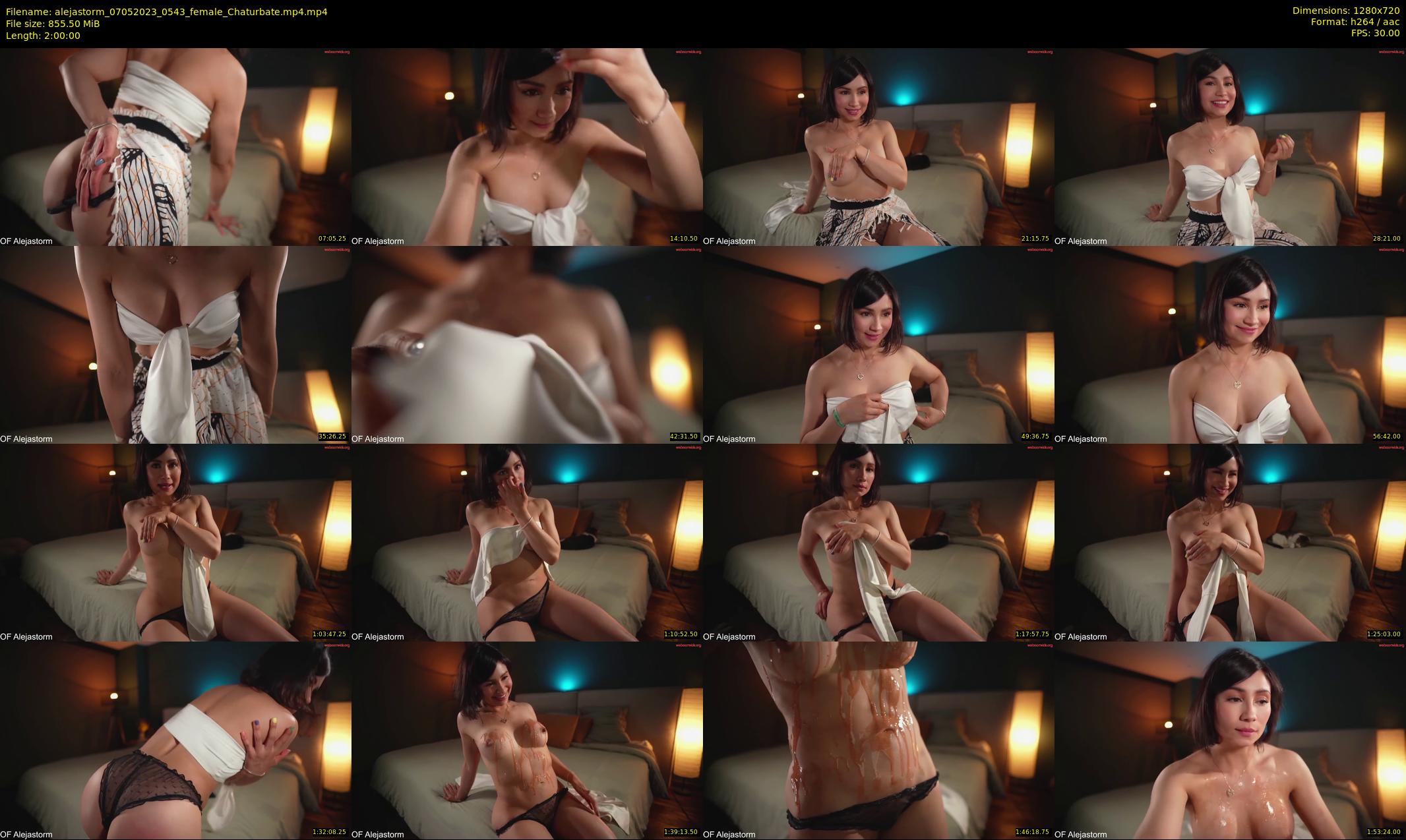 alejastorm — 120 minute Chaturbate female cam show recording, 720p, May 7, 2023