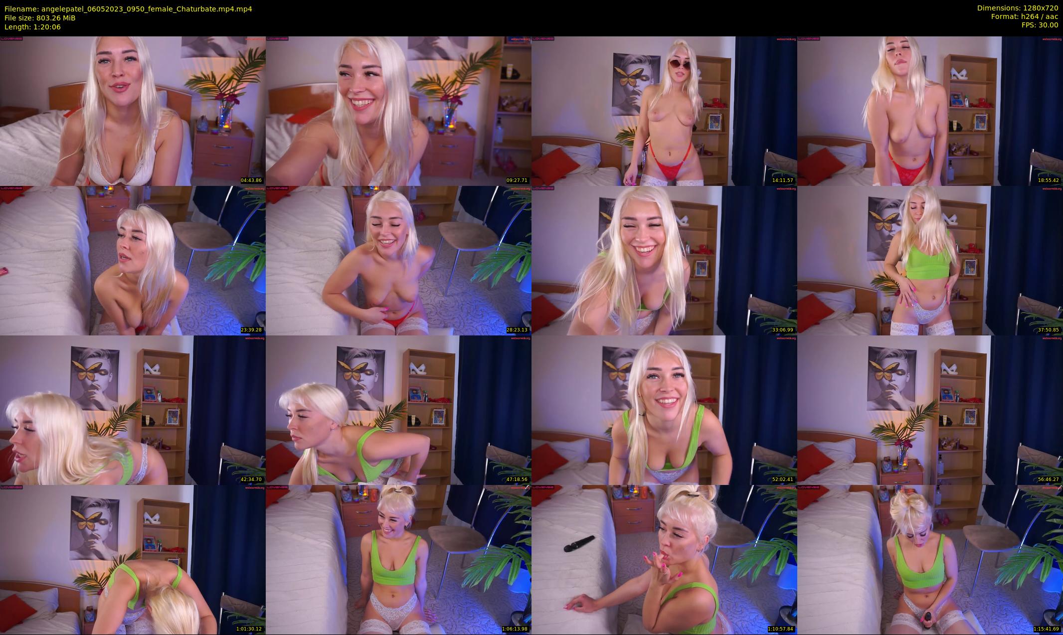 angelepatel — 81 minute Chaturbate female cam show recording, 720p, May 6, 2023