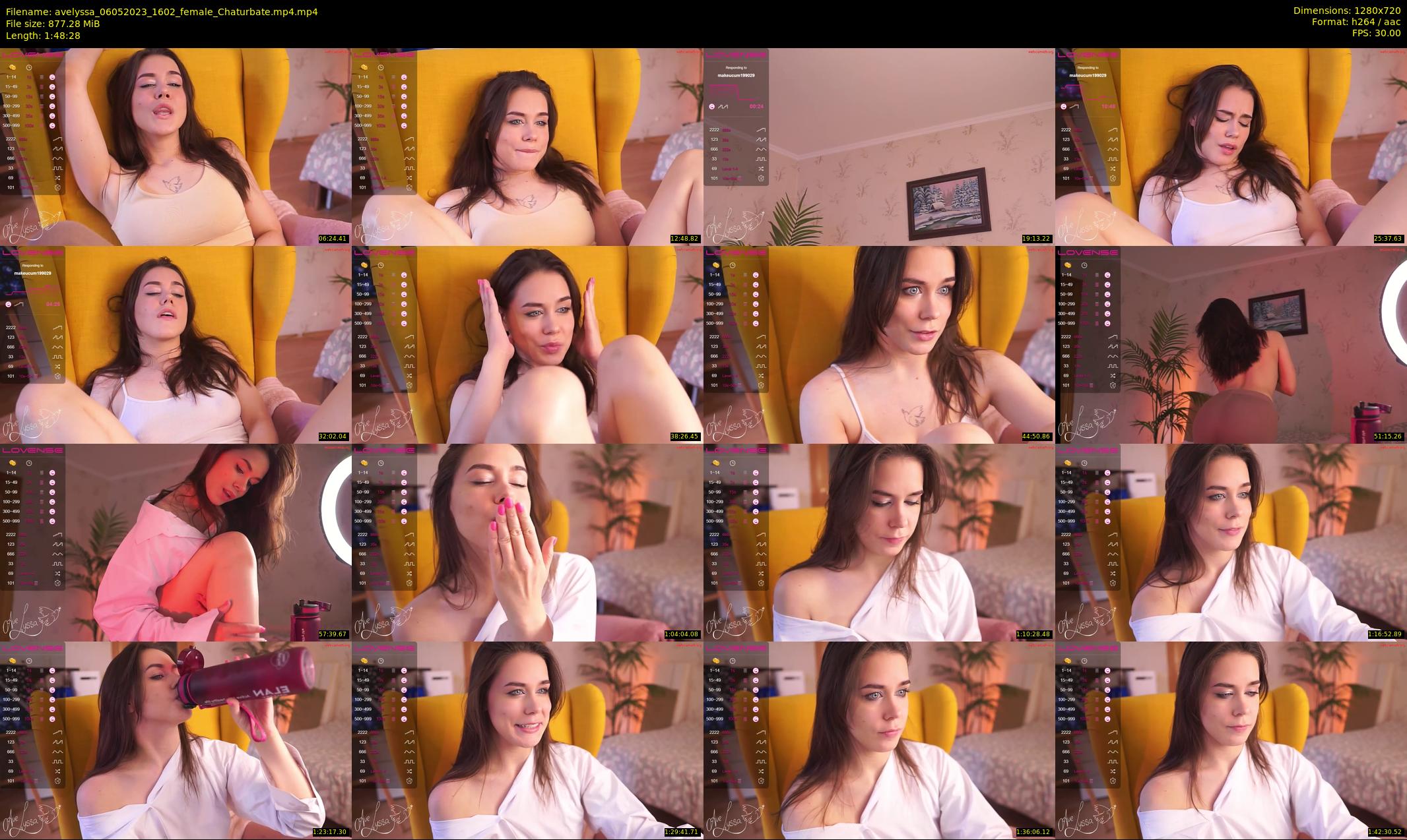 avelyssa — 109 minute Chaturbate female cam show recording, 720p, May 6, 2023
