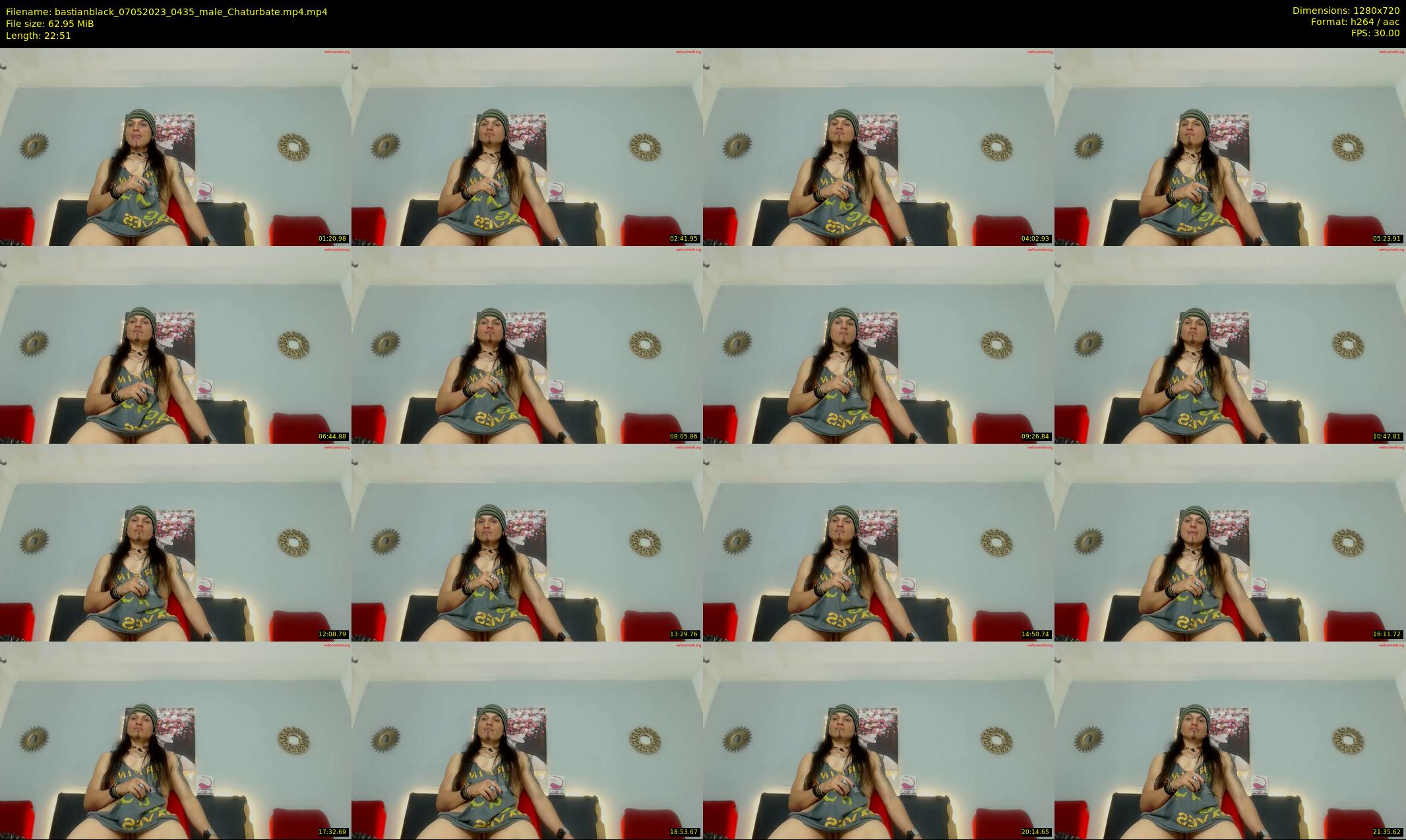 bastianblack — 23 minute Chaturbate male cam show recording, 720p, May 7, 2023